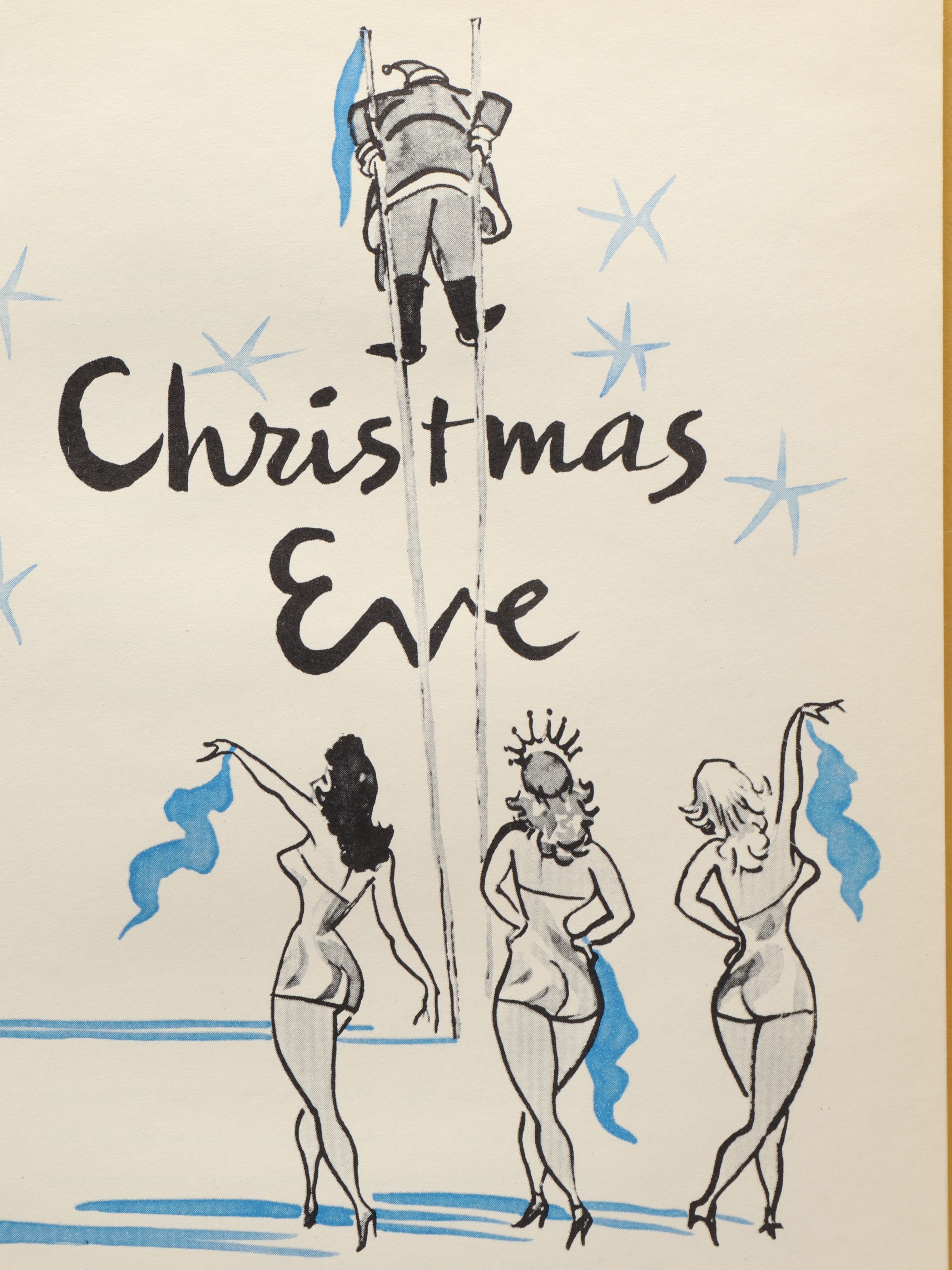 First Edition "Christmas Eve" by Alistair Cooke with "Miracle on 34th Street"