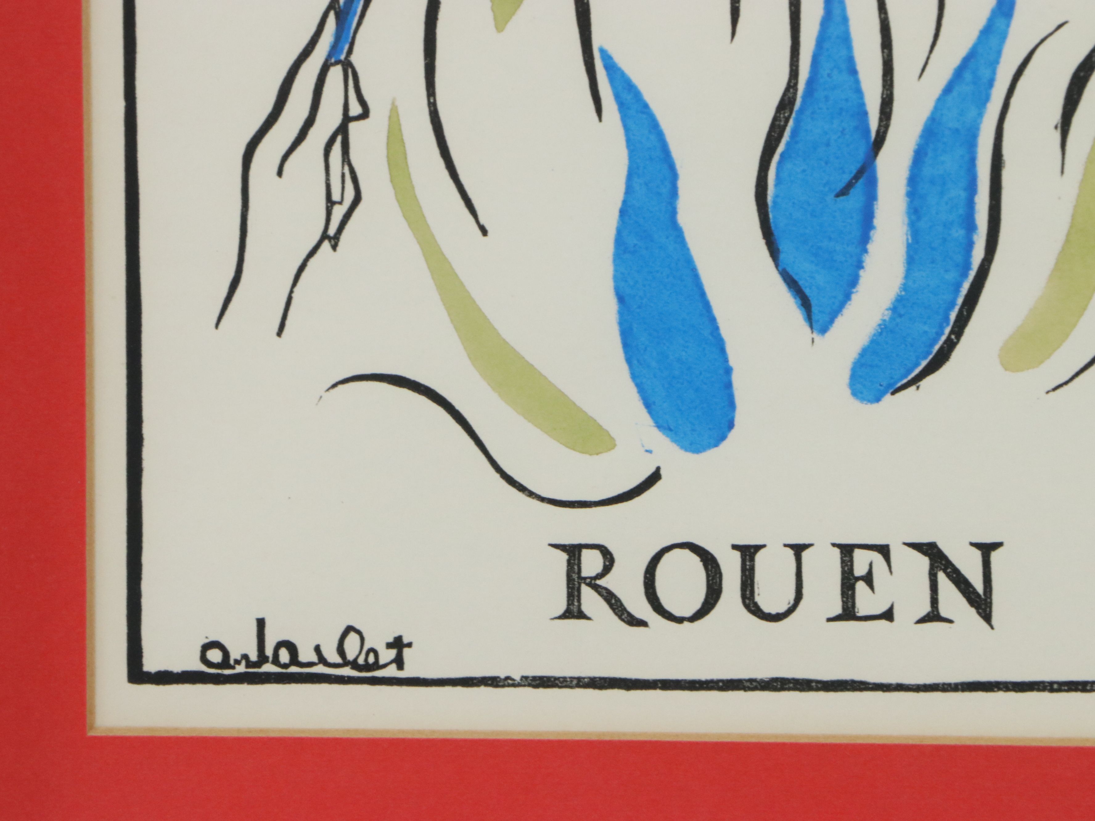 Pochoir Illustrations After Andrée Jaclet from "Jeanne d'Arc 1412-1431," 1956