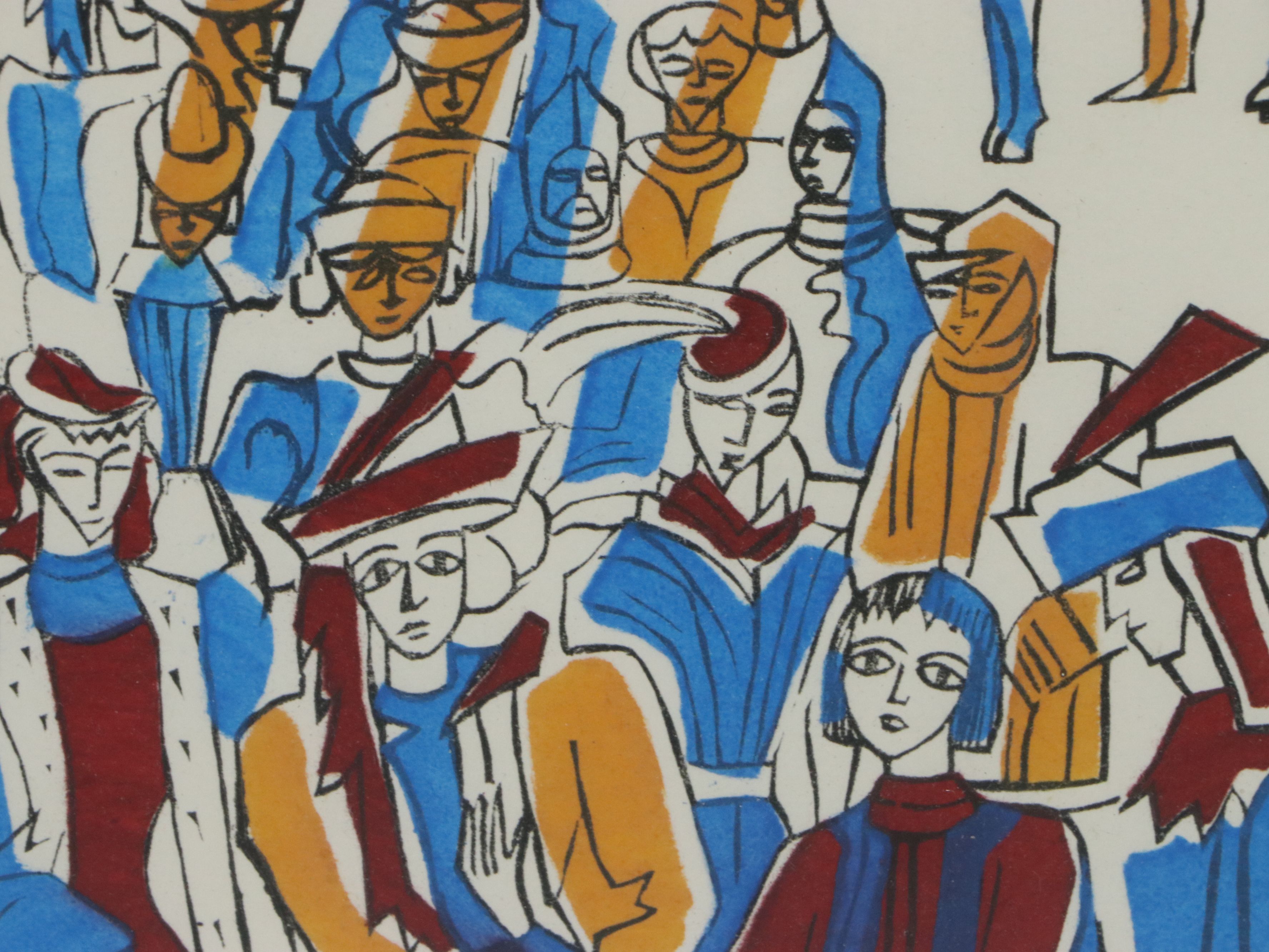 Pochoir Illustrations After Andrée Jaclet from "Jeanne d'Arc 1412-1431," 1956