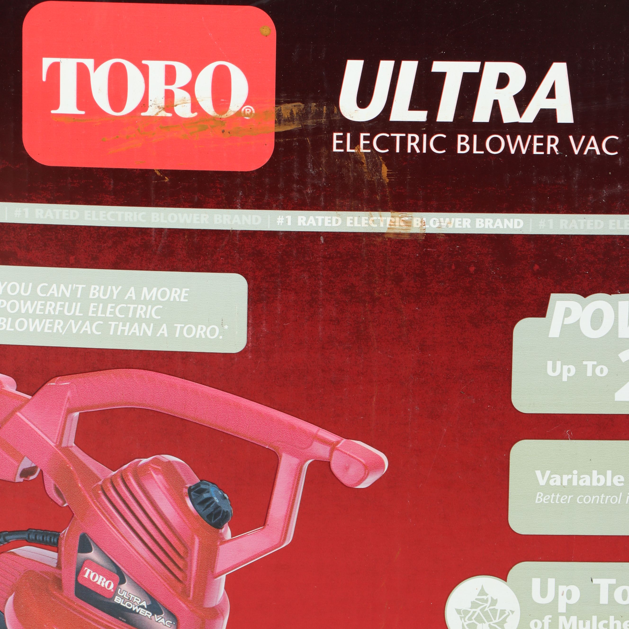 Toro "Ultra" Electric Blower/Vac