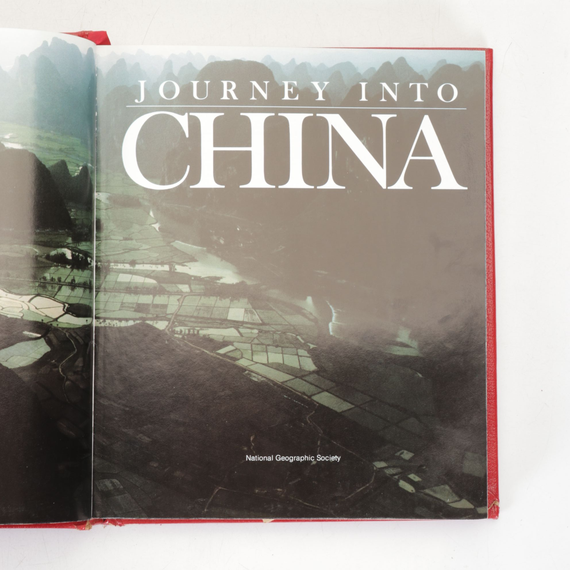 National Geographic Society and Other Travel Books with "Journey Into China"