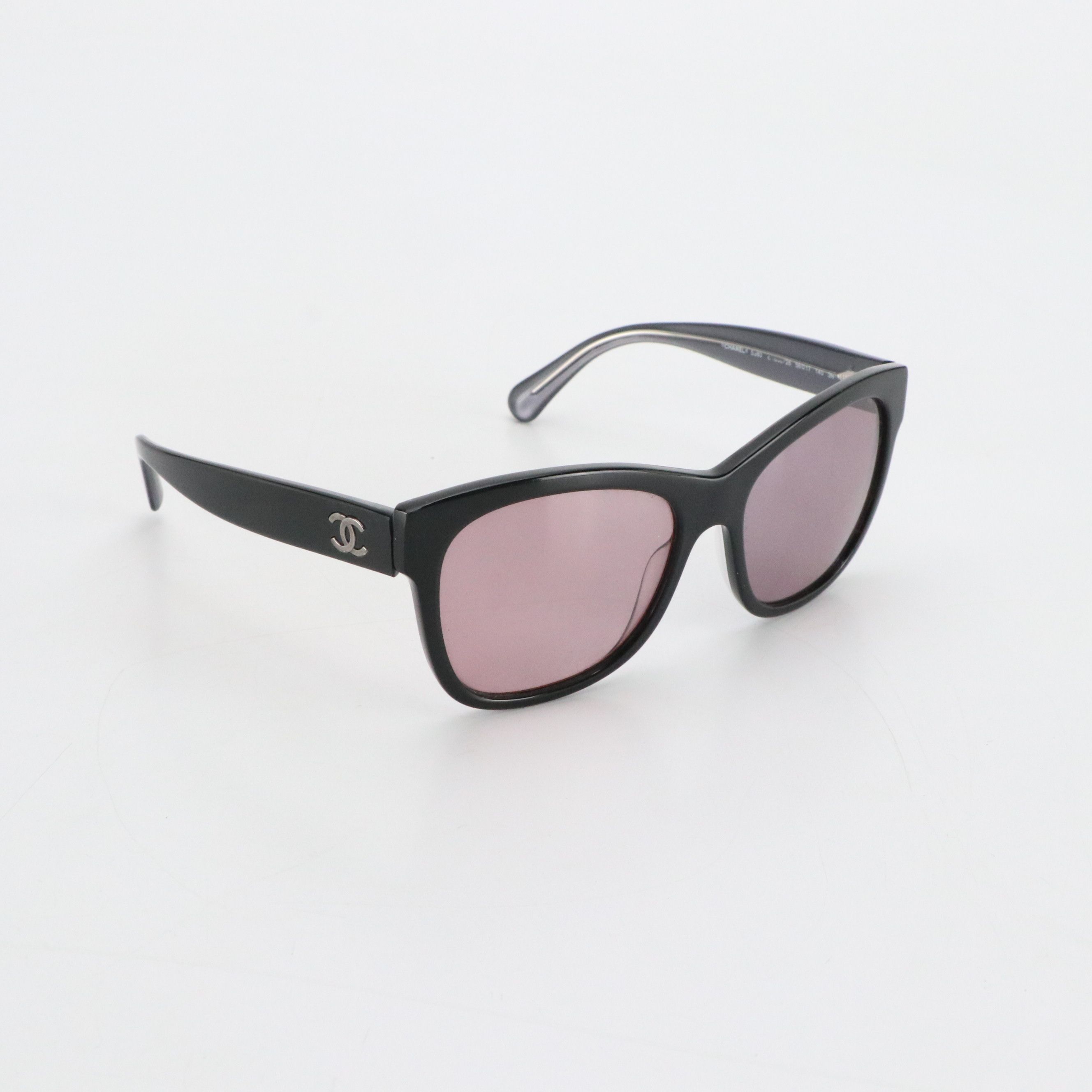 Chanel 5380 Square Purple Lens Prescription Sunglasses