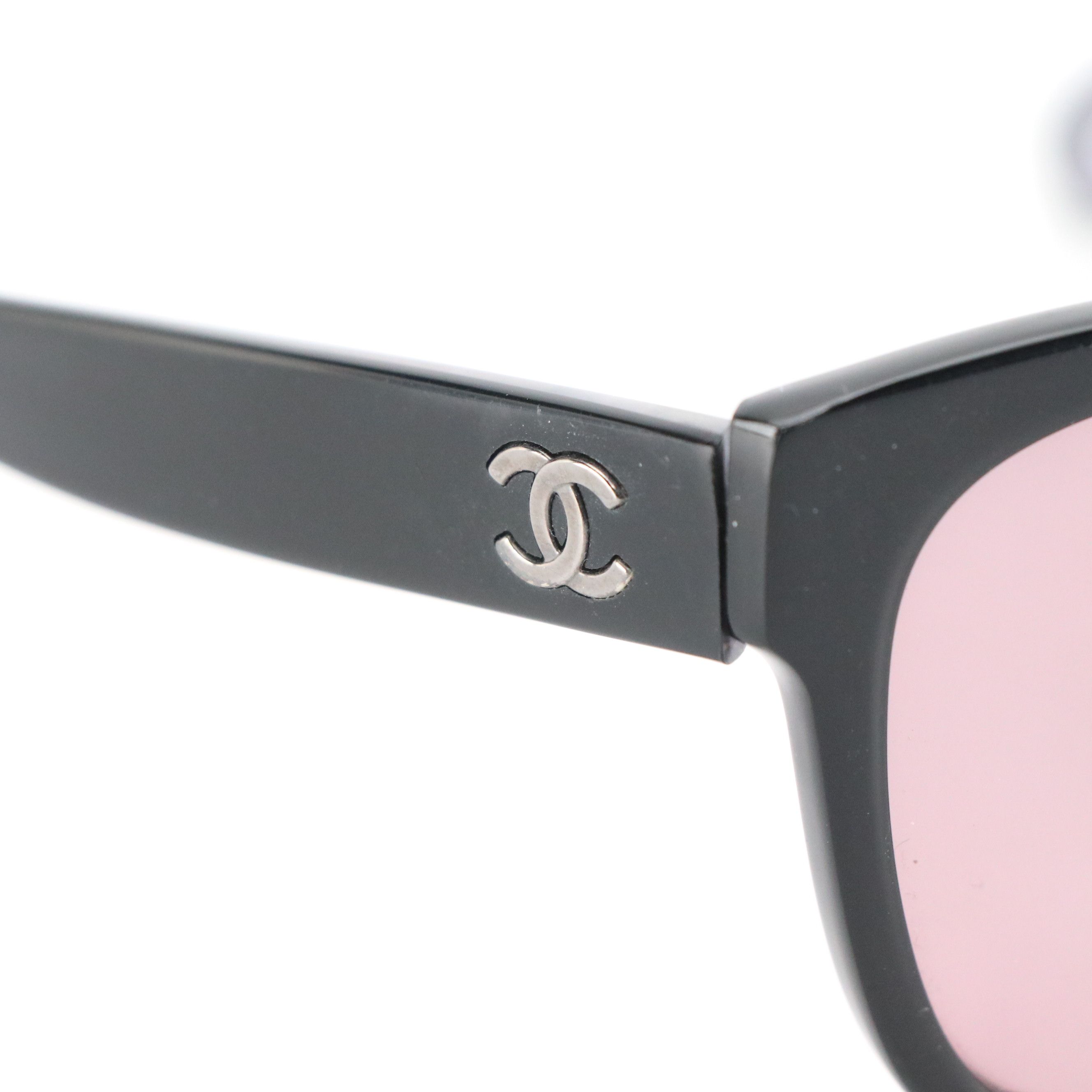 Chanel 5380 Square Purple Lens Prescription Sunglasses