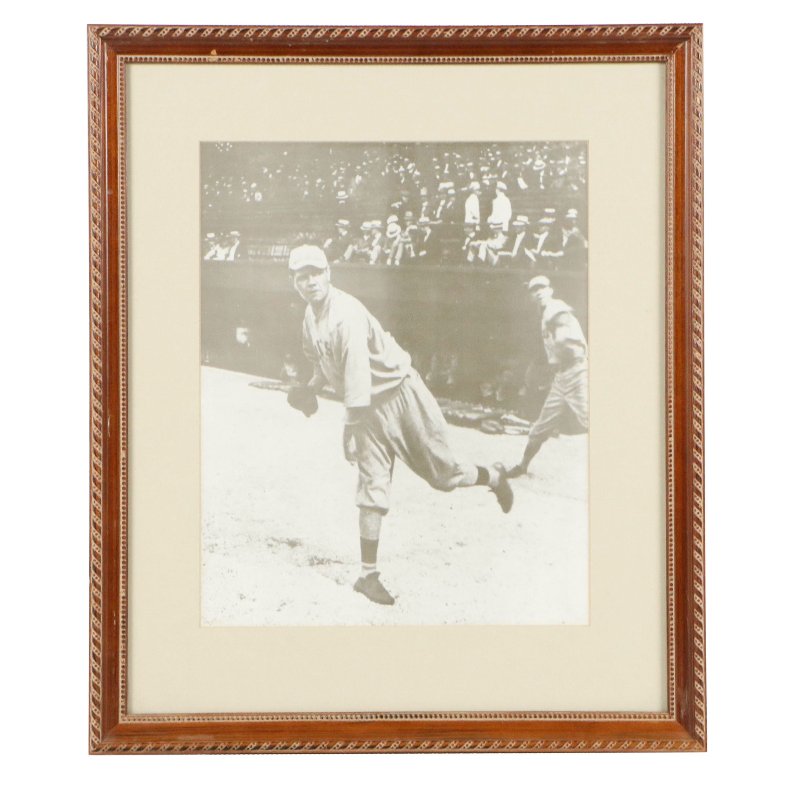 Offset Lithograph of Babe Ruth, 20th Century