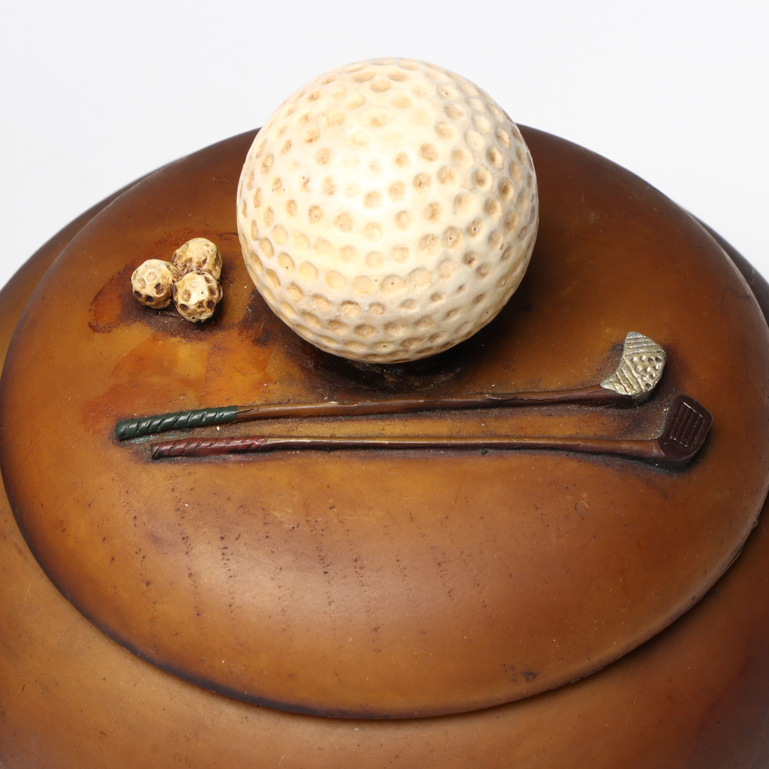 Austin Productions "Golf Outing" and "Caddy" Figurines with Dezine Box