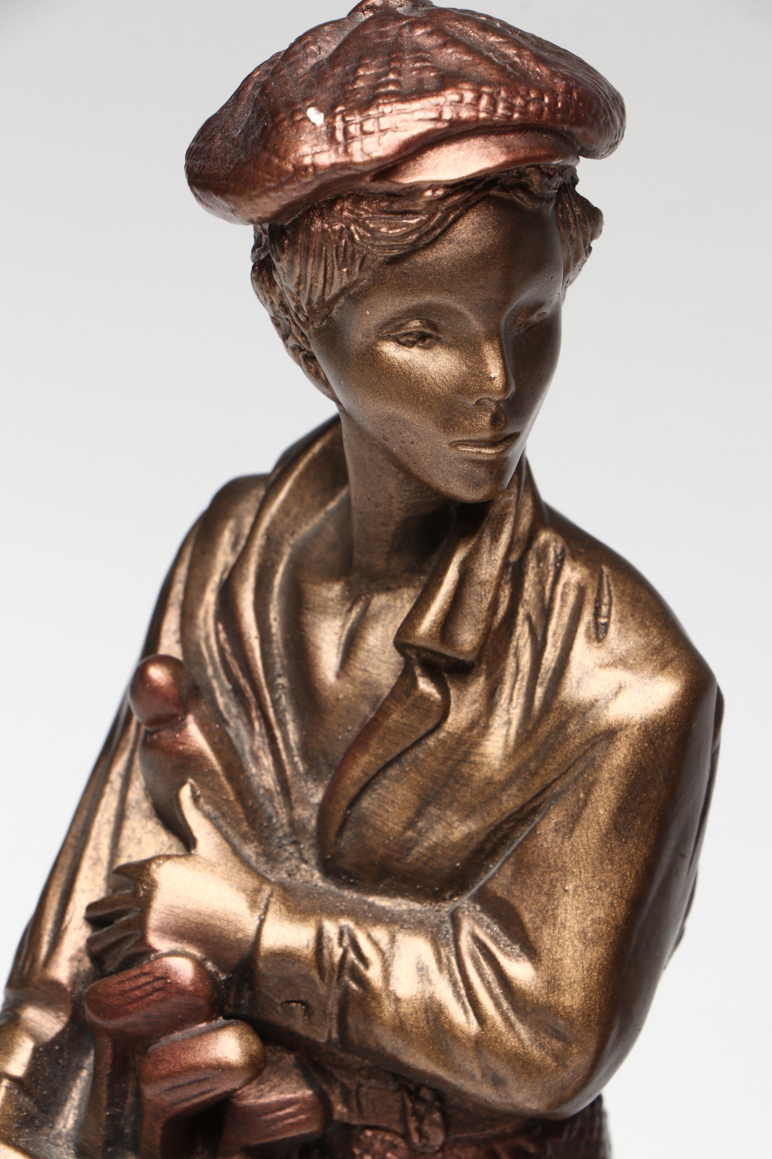 Austin Productions "Golf Outing" and "Caddy" Figurines with Dezine Box