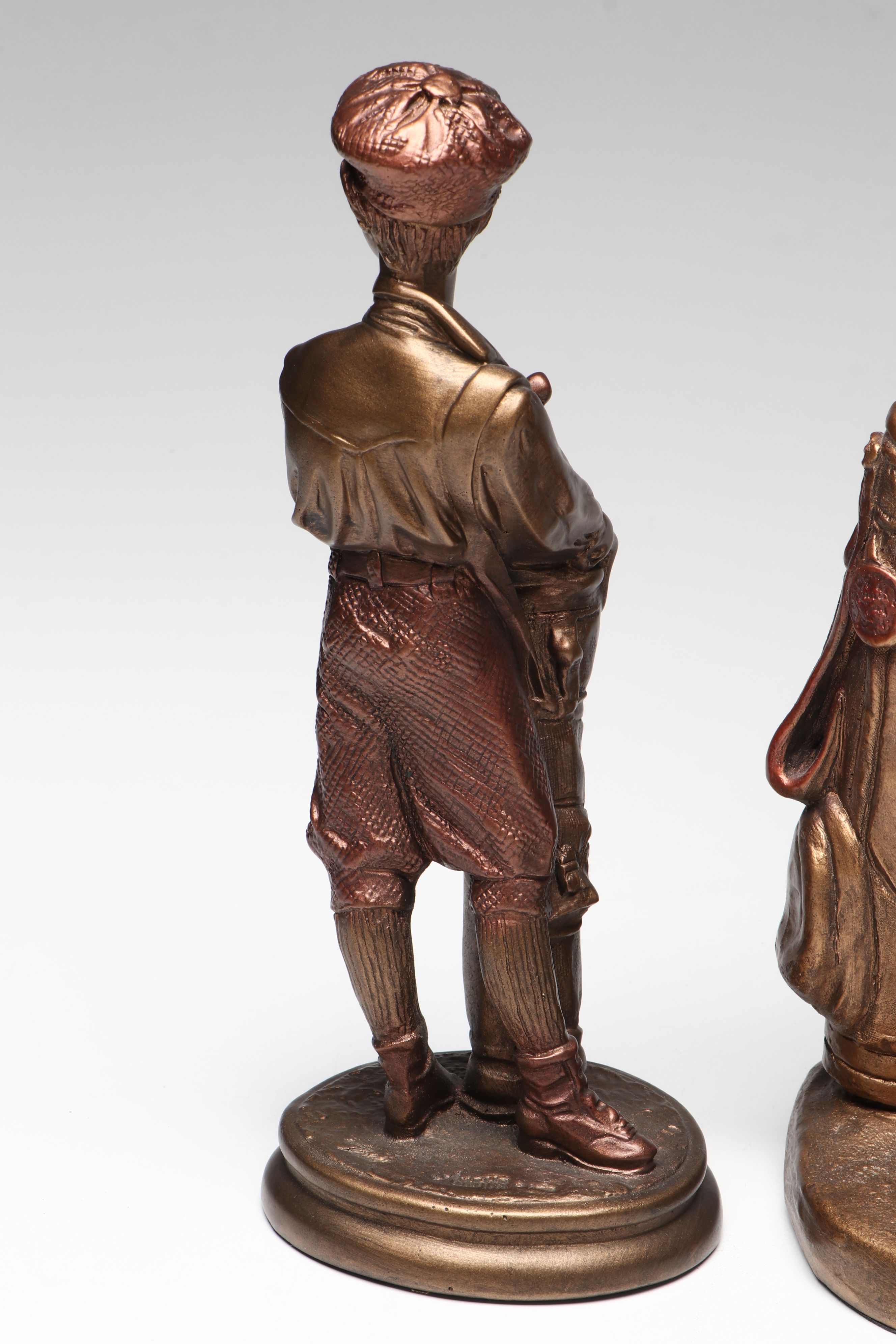 Austin Productions "Golf Outing" and "Caddy" Figurines with Dezine Box