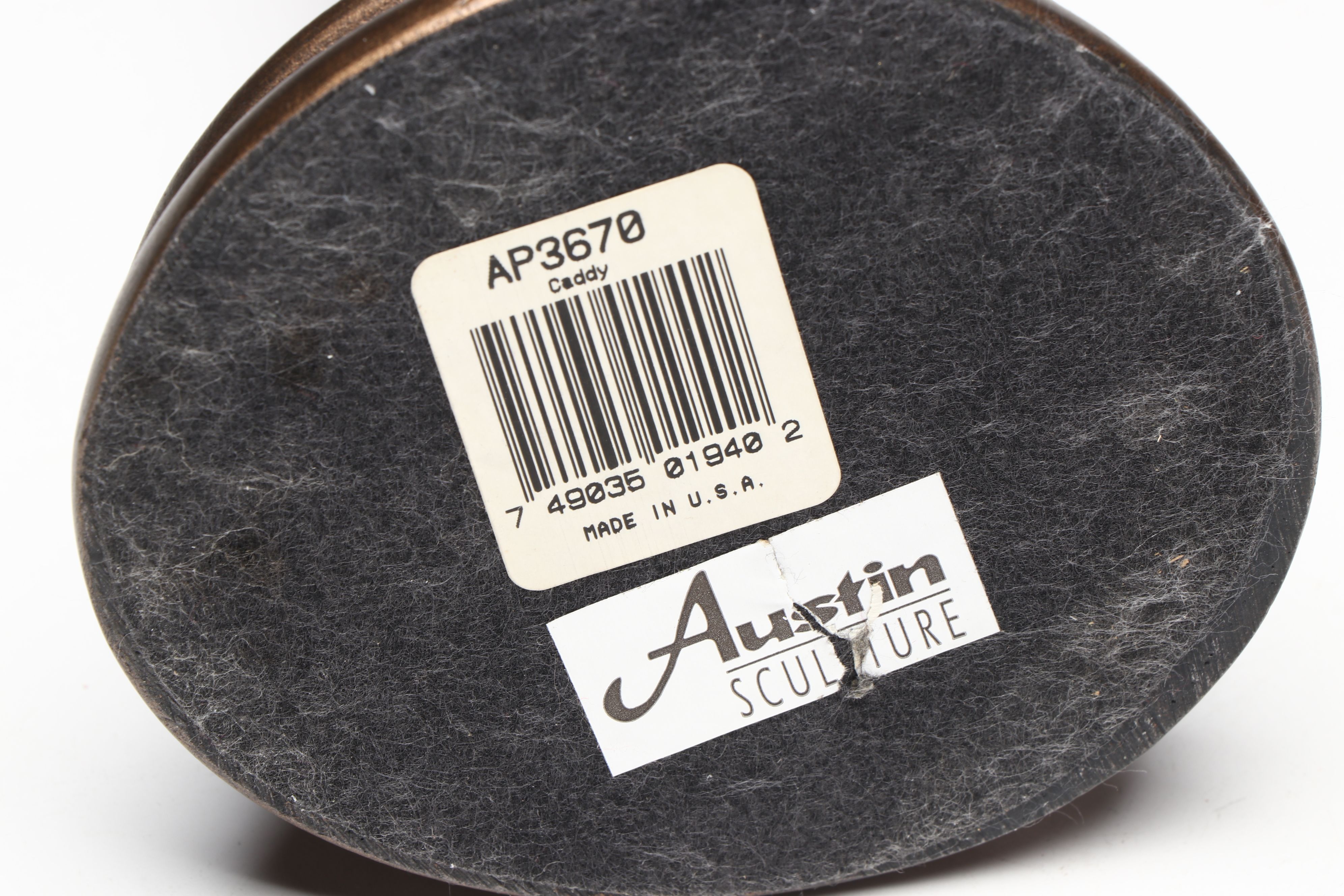 Austin Productions "Golf Outing" and "Caddy" Figurines with Dezine Box