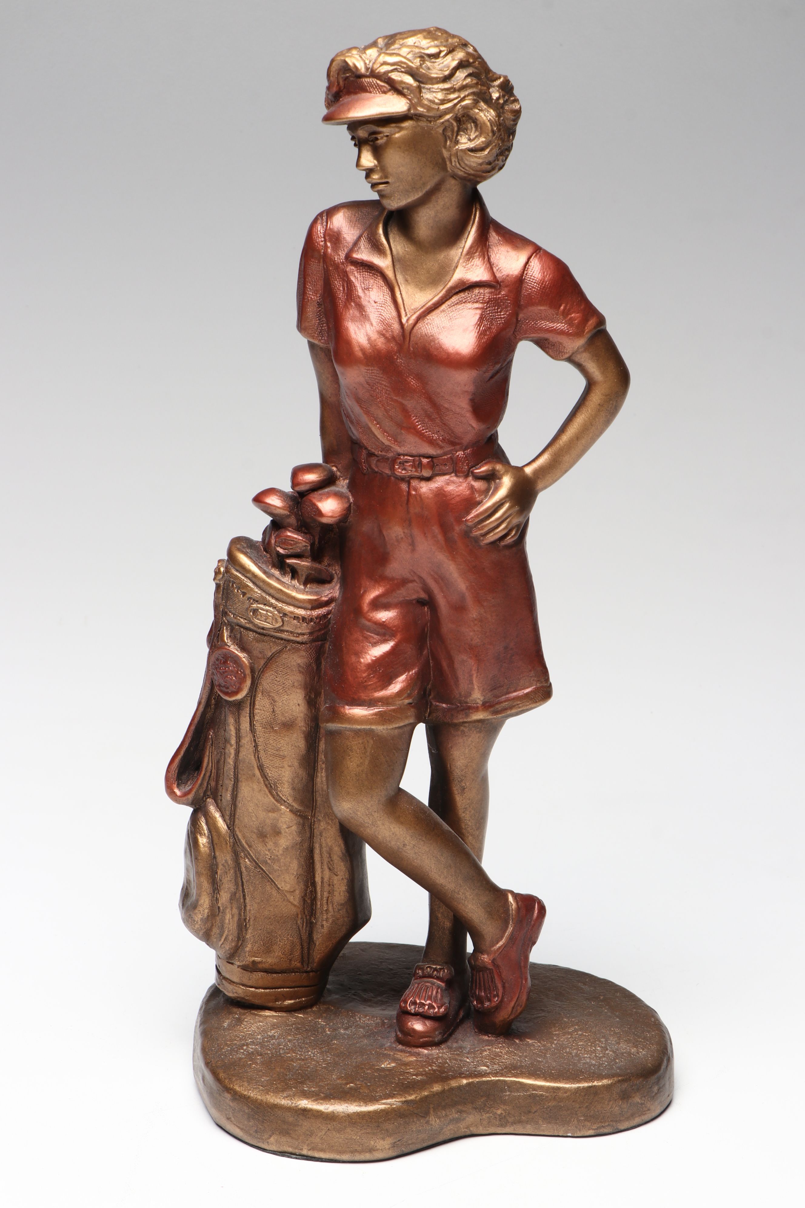 Austin Productions "Golf Outing" and "Caddy" Figurines with Dezine Box