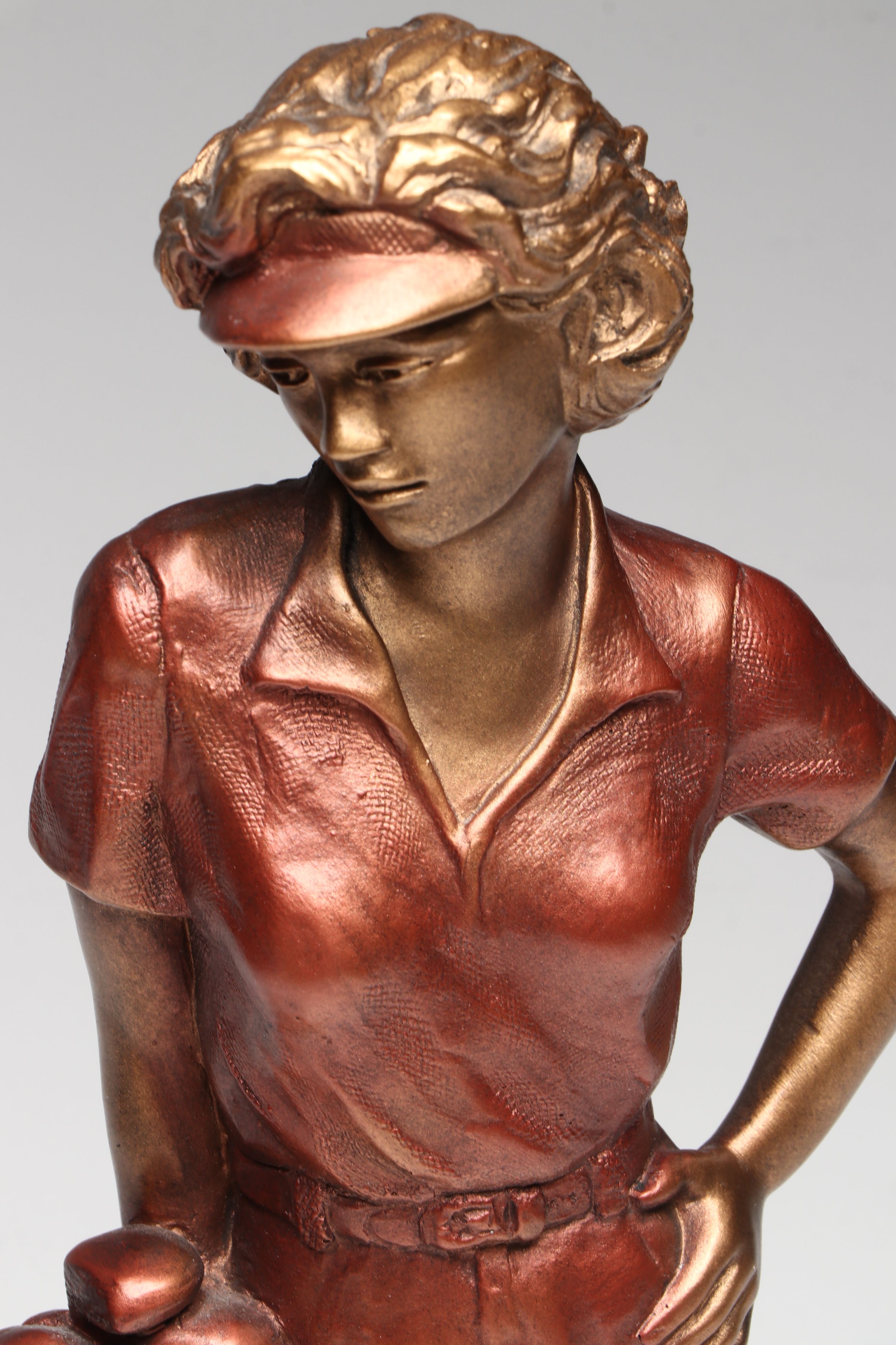 Austin Productions "Golf Outing" and "Caddy" Figurines with Dezine Box