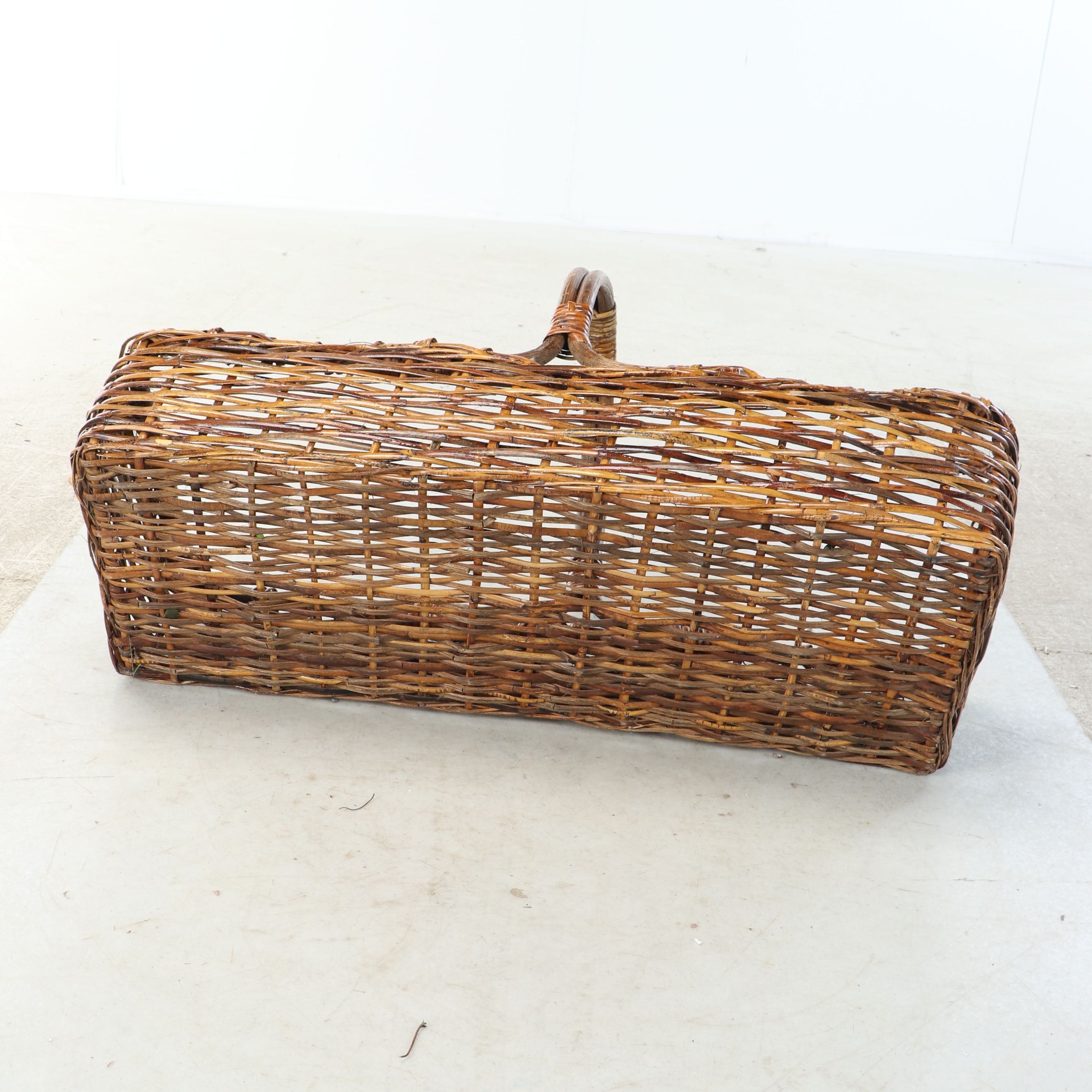 Rustic Woven Rattan and Wicker Baskets