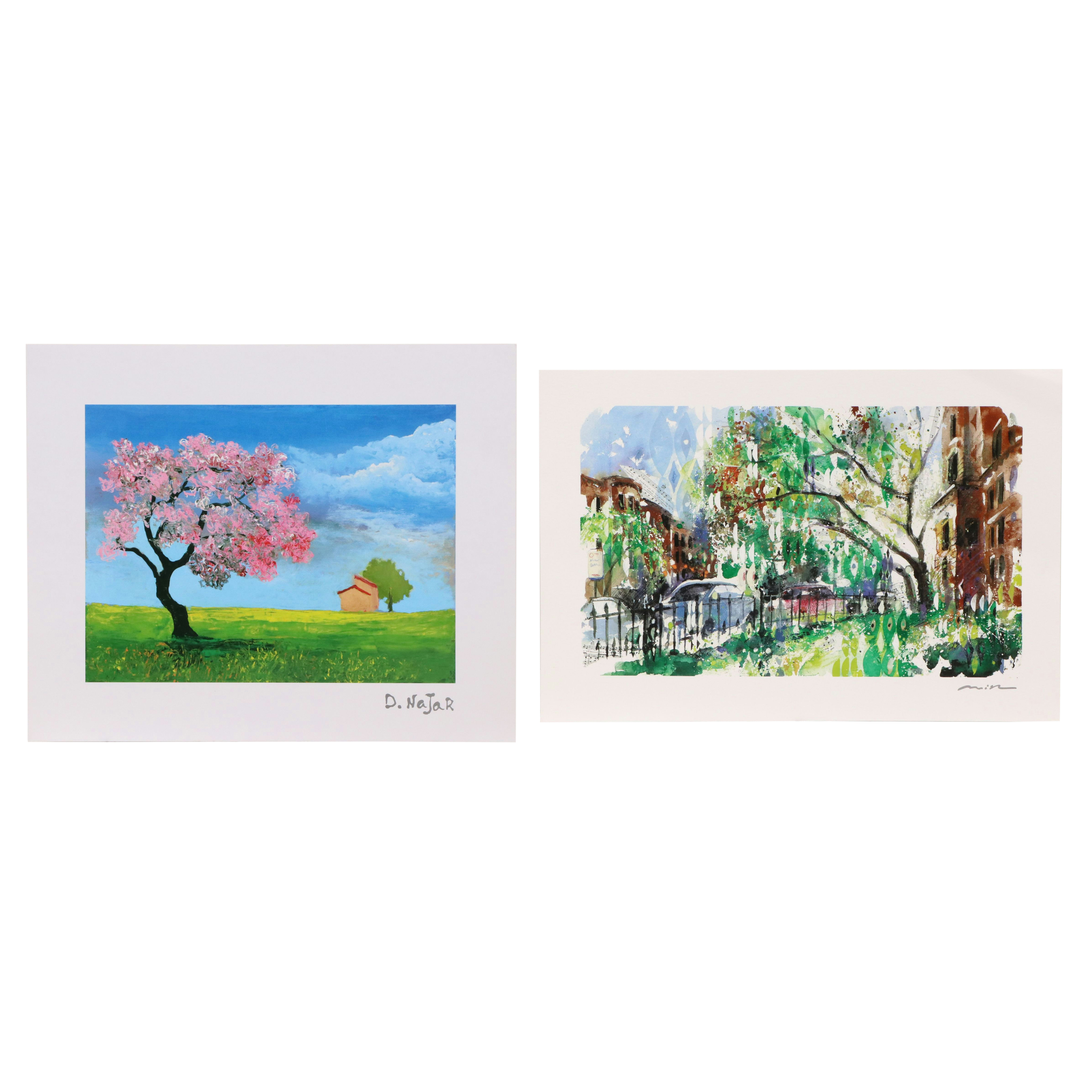 Misha Lenn Seriolithograph "Commonwealth in Bloom," More