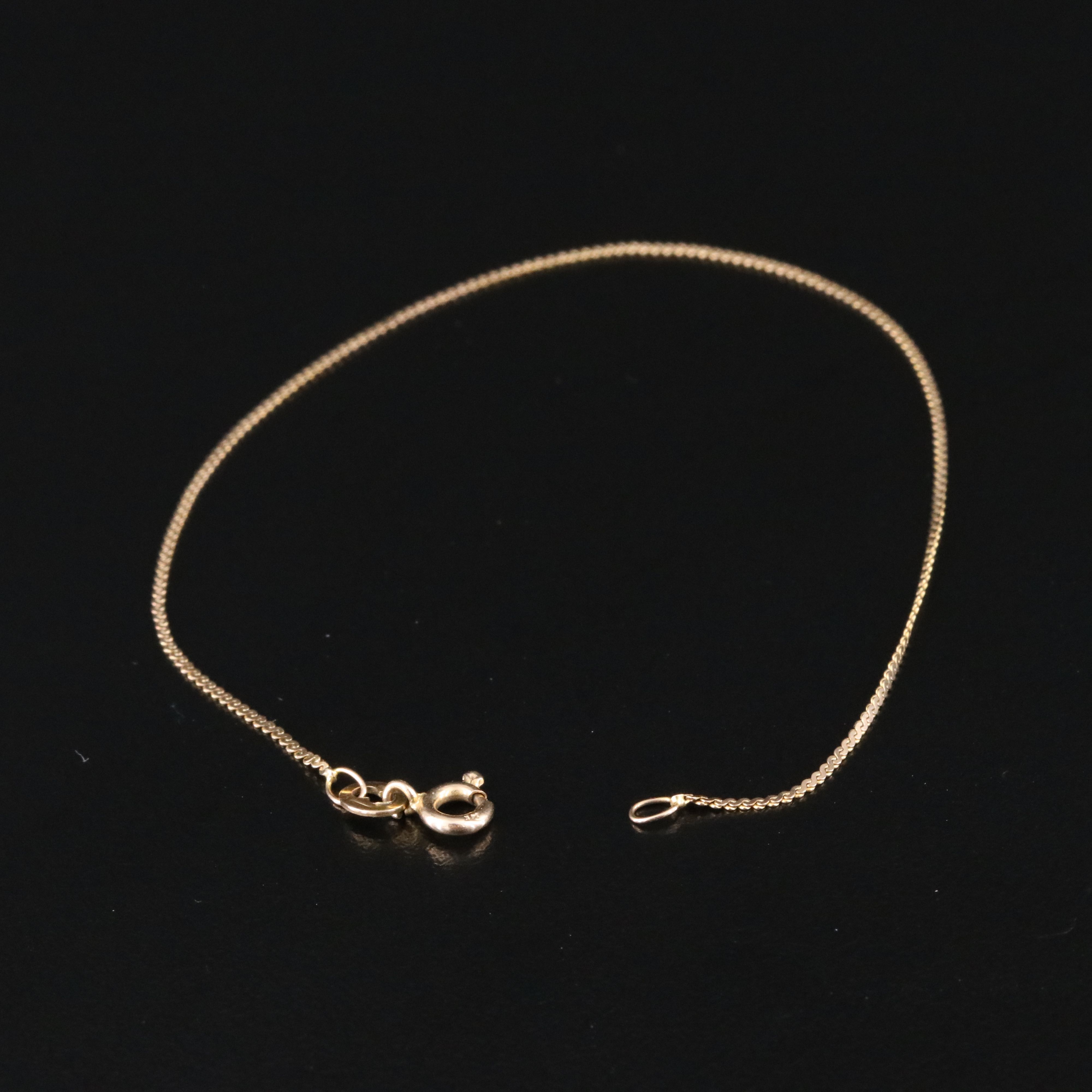 14K Serpentine Bracelet