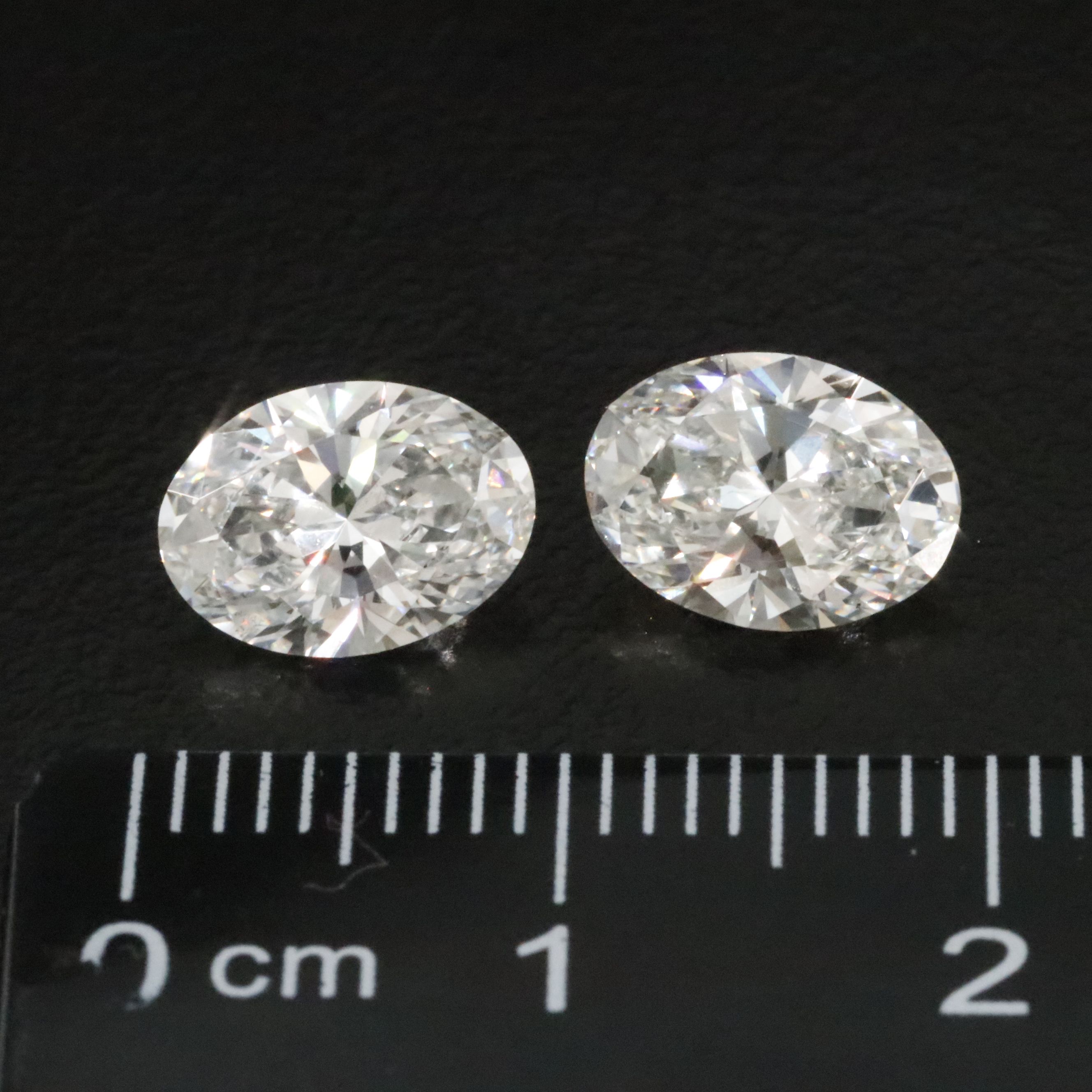 Loose 3.10 CTW Lab Grown Diamond Matched Pair with IGI Reports
