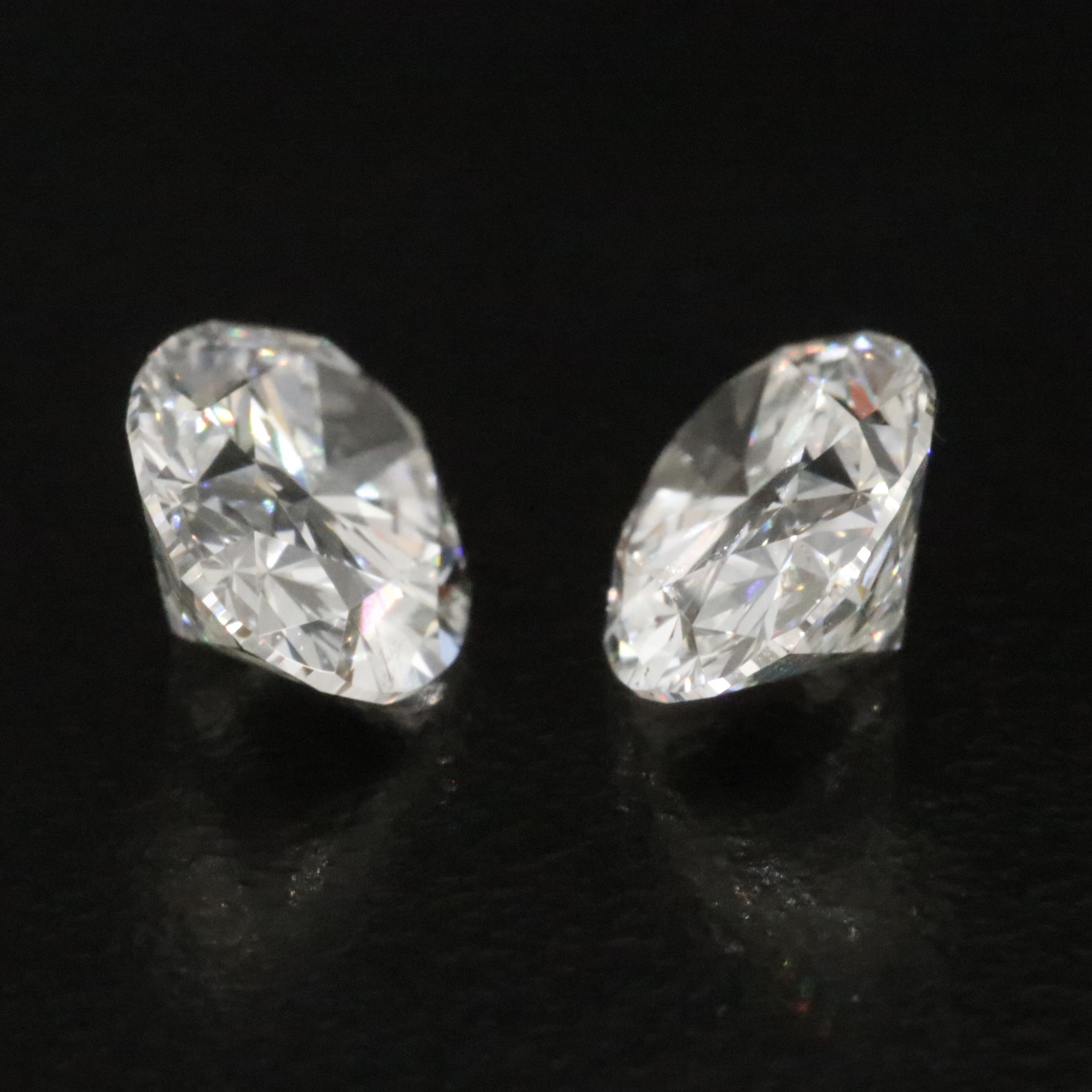 Loose 3.10 CTW Lab Grown Diamond Matched Pair with IGI Reports