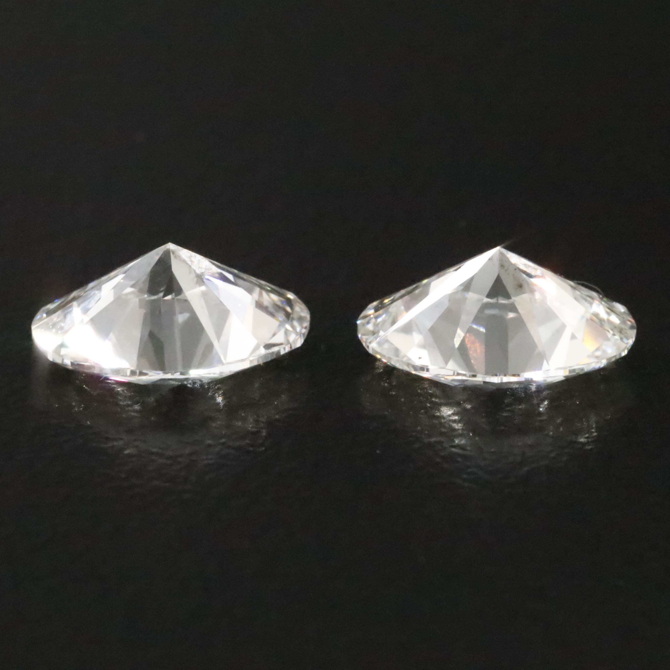 Loose 3.10 CTW Lab Grown Diamond Matched Pair with IGI Reports