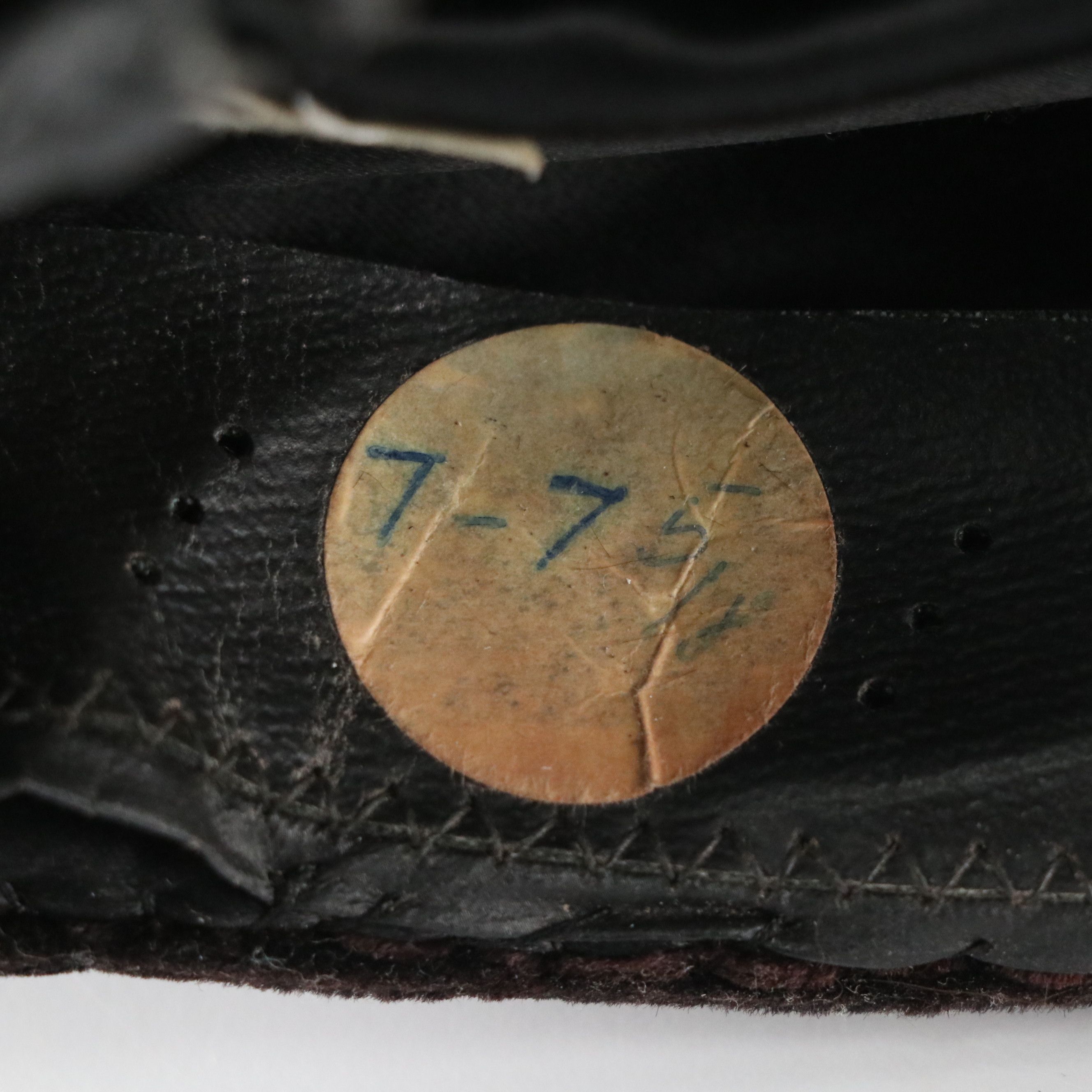 Vintage Cincinnati Regalia Black Beaded Velvet Master's Hat