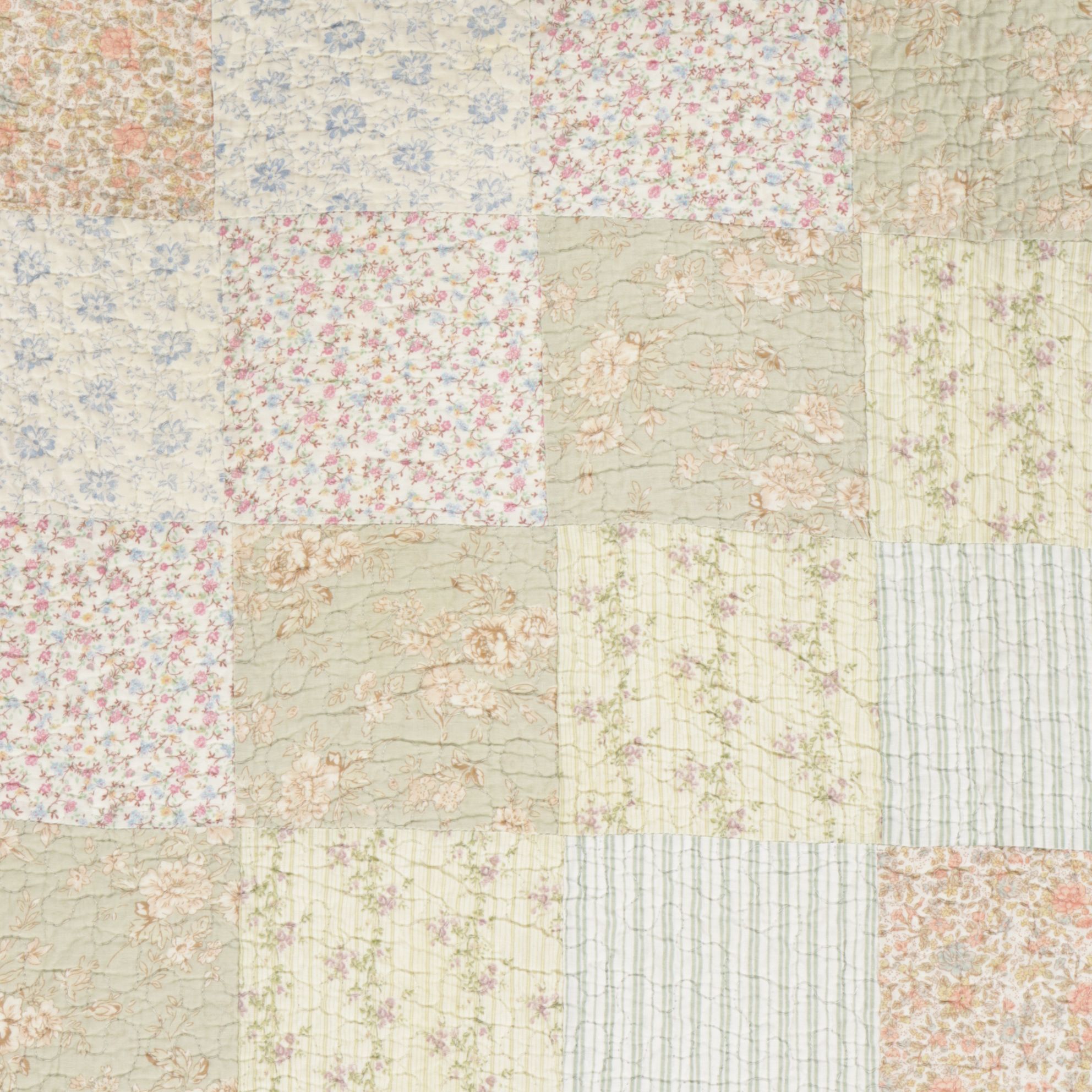 Martha Stewart Quilted Throw Blanket and Pillow Shams