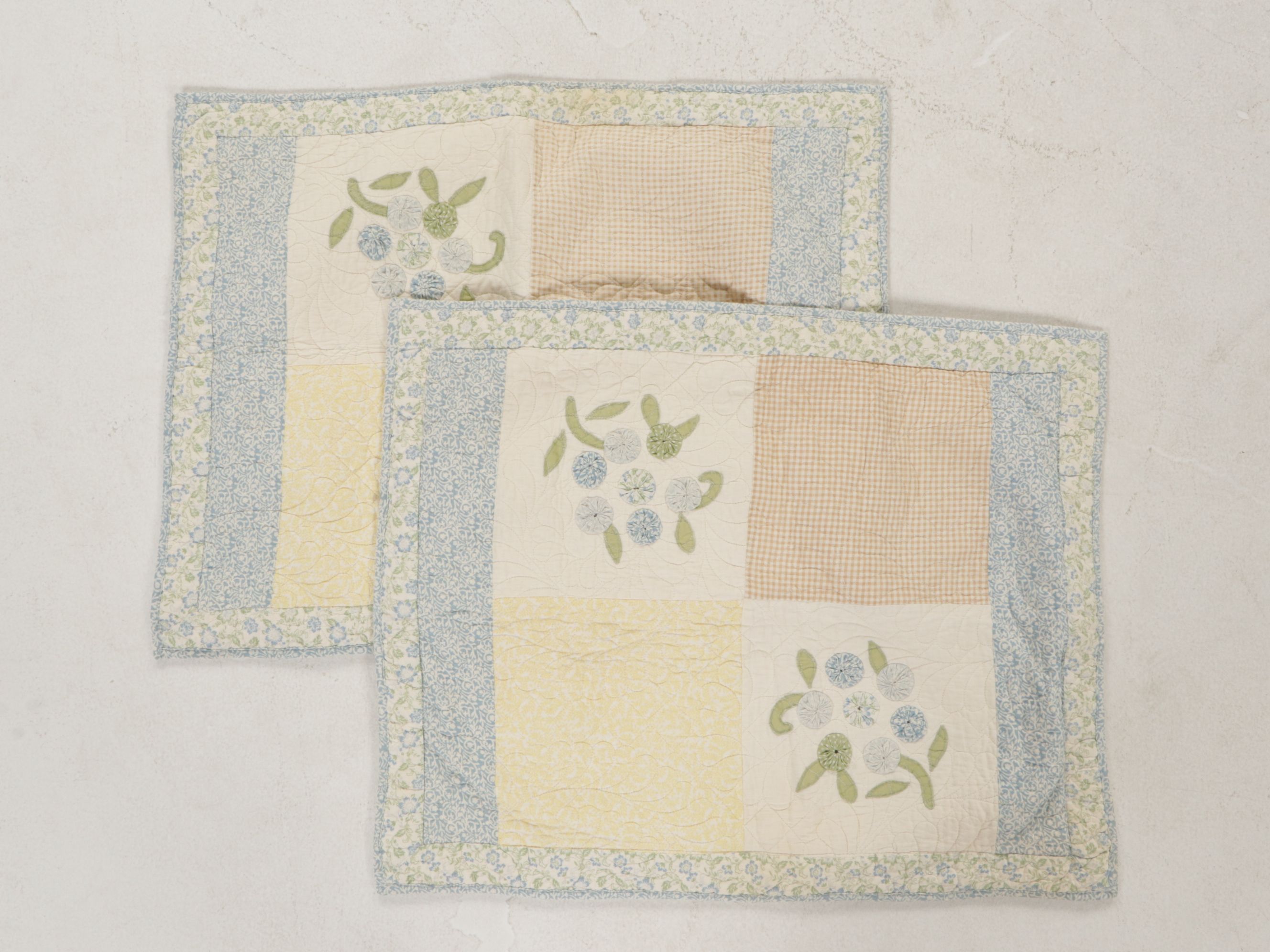 Martha Stewart Quilted Throw Blanket and Pillow Shams