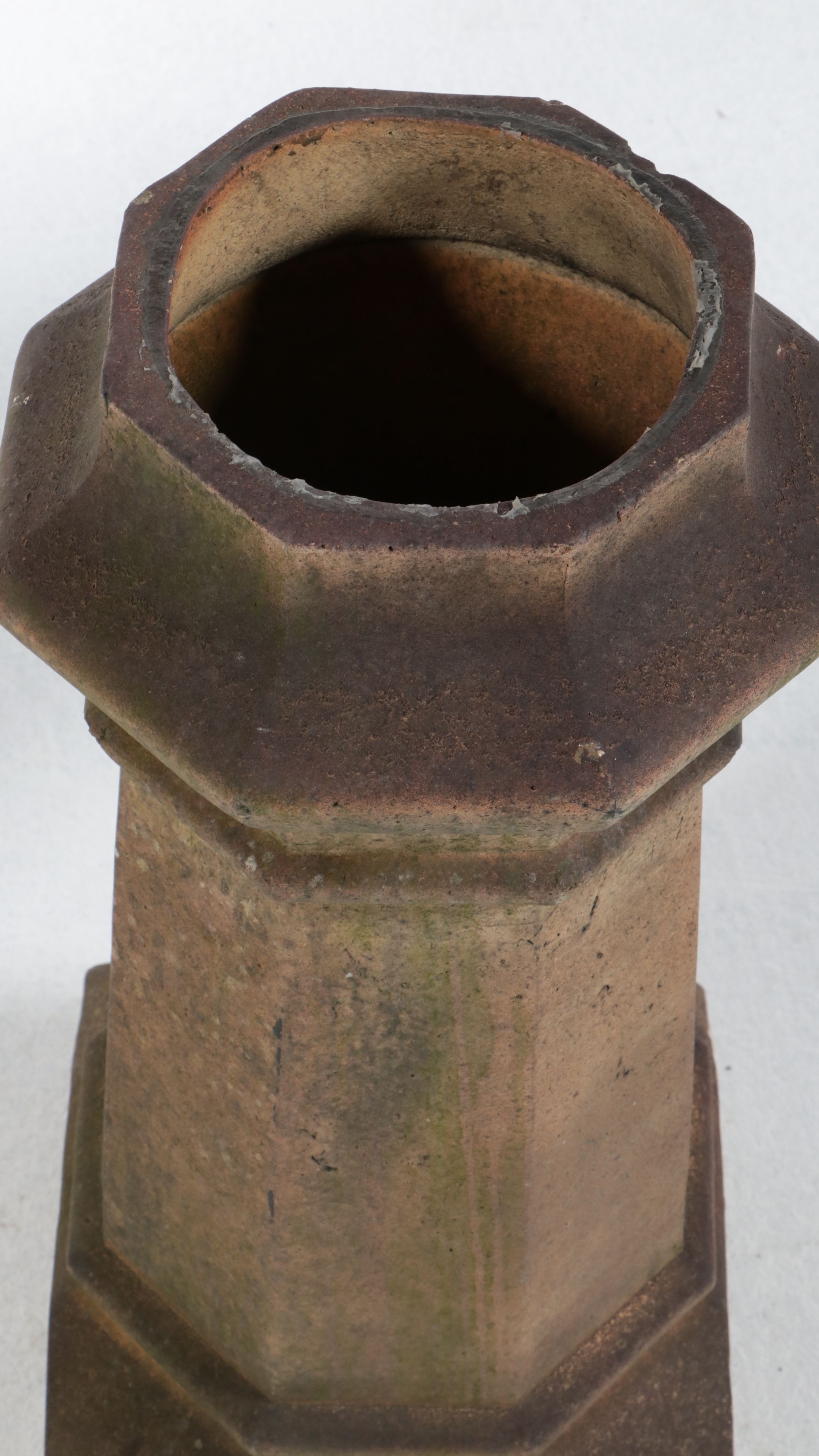 Victorian Chimney Pots, One with Glass Gazing Ball