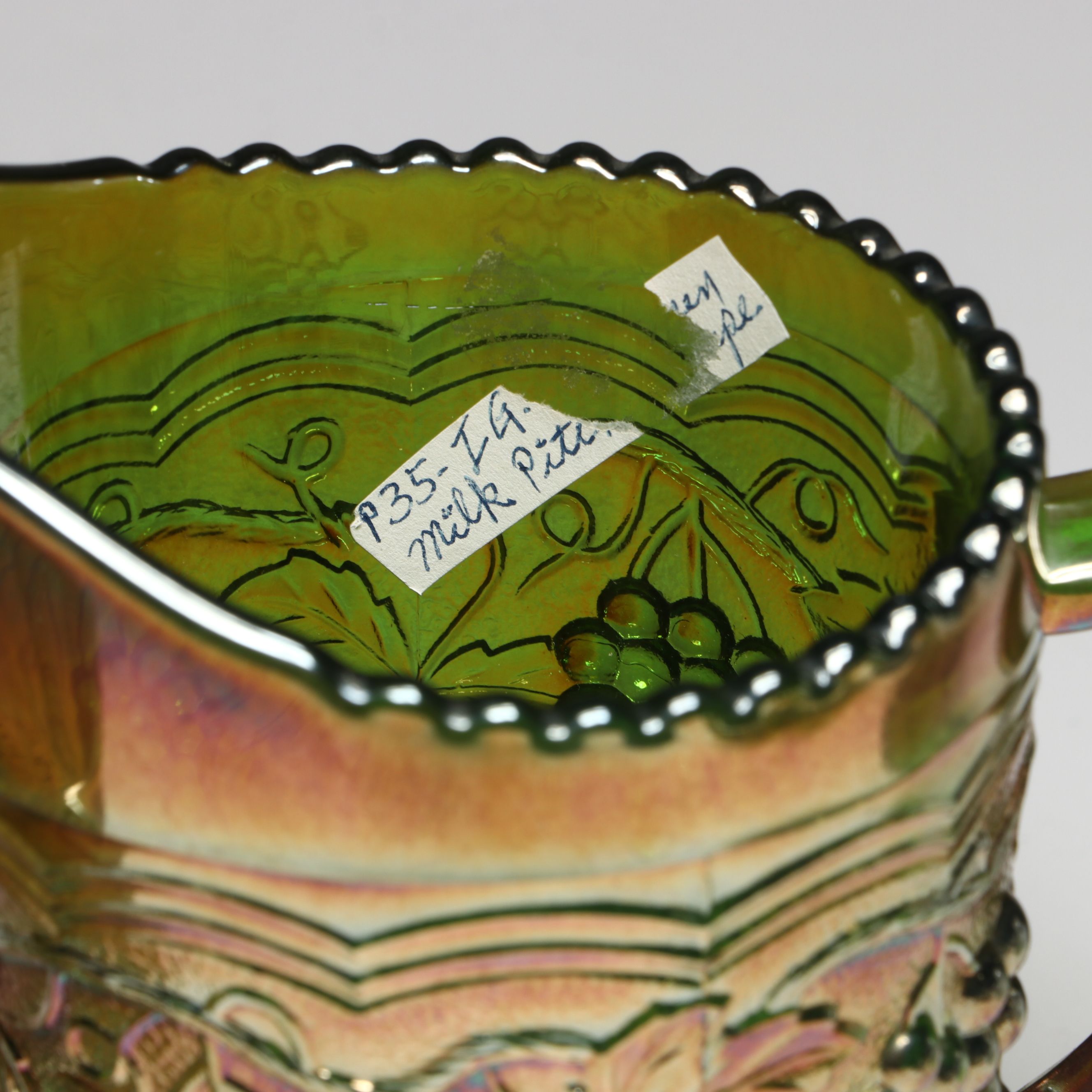 Northwood Carnival Glass Handkerchief Bowl with More Carnival Glass Tableware