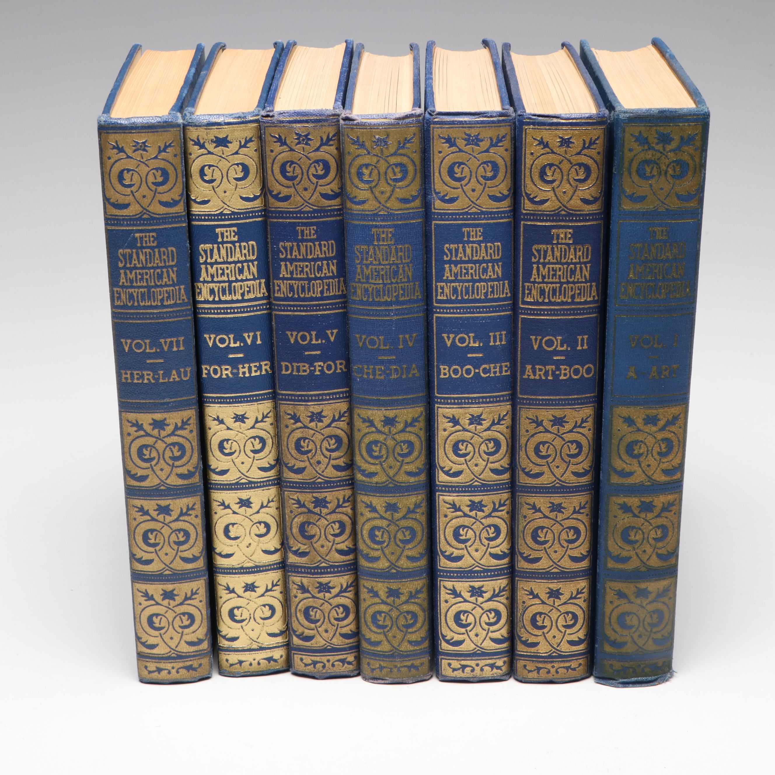 "The Standard American Encyclopedia" Partial Set Edited by Walter Miller, 1937