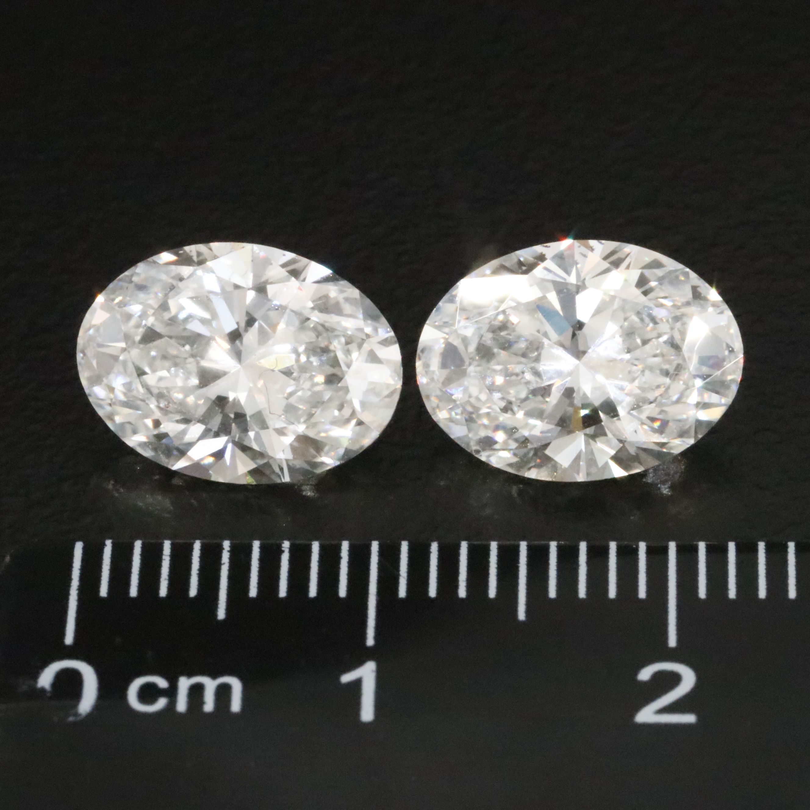 Loose 6.05 CTW Lab Grown Diamond Matched Pair with IGI Reports