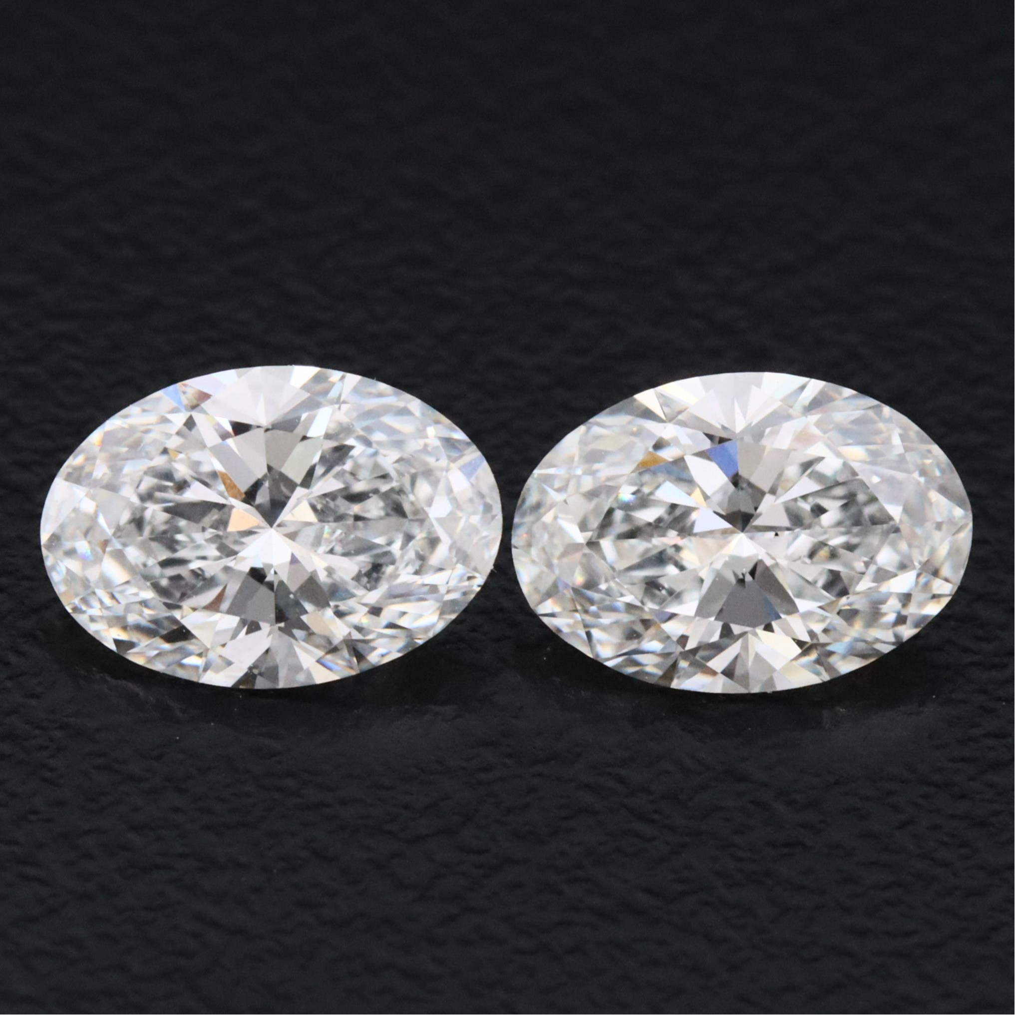 Loose 2.14 CTW Matched Pair Lab Grown Diamonds with IGI Reports