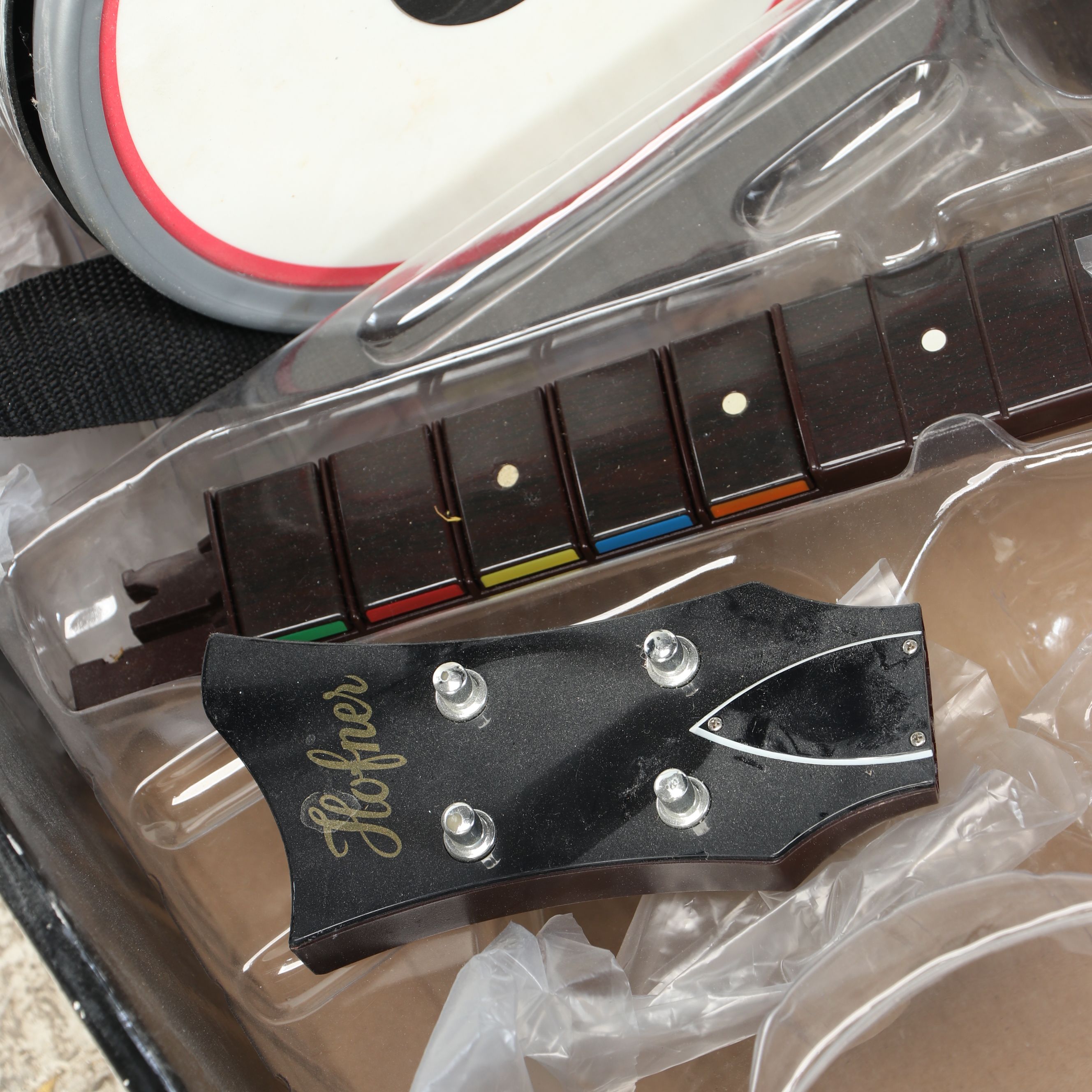 RockBand The Beatles Guitar and Drums with Other Game and Accessory