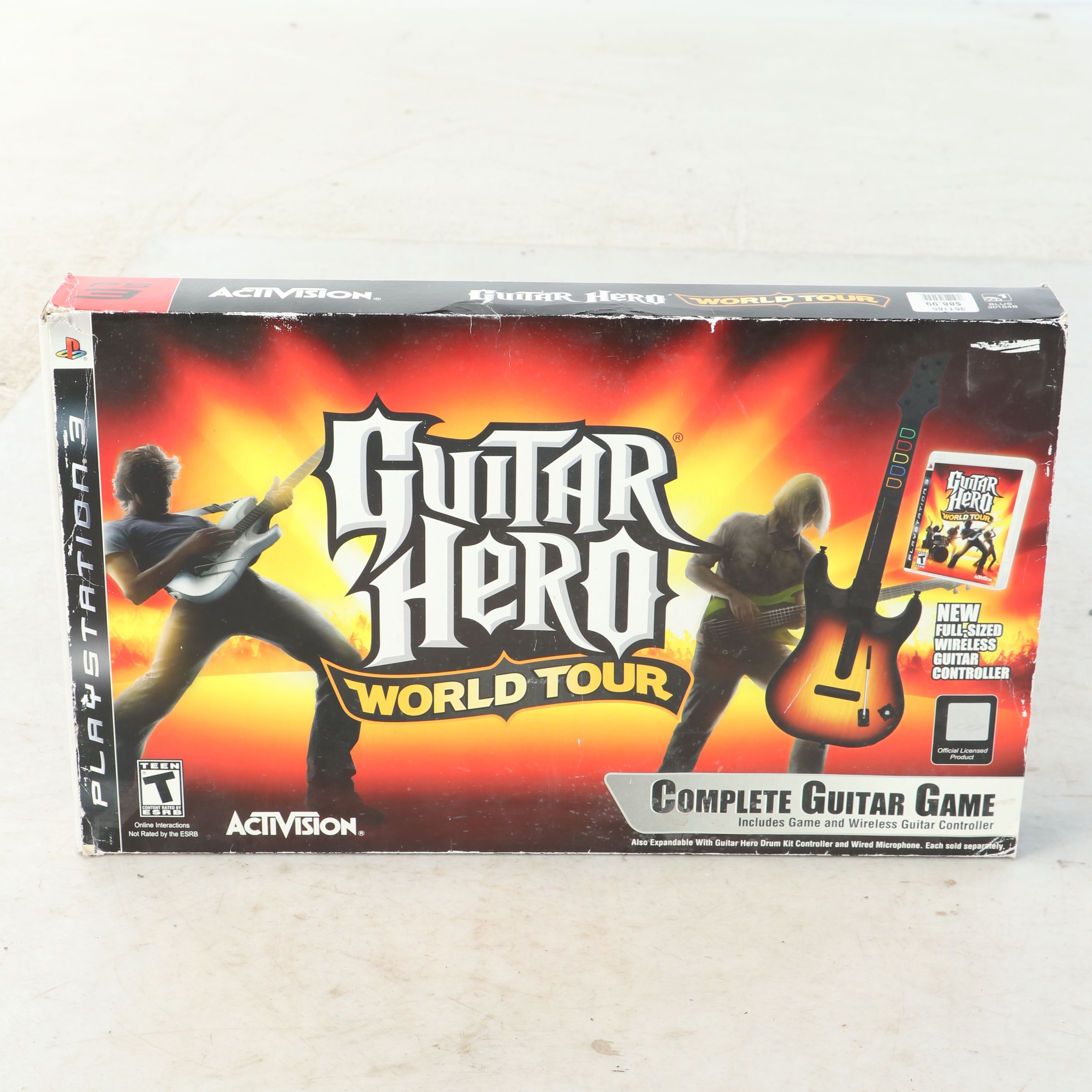 RockBand The Beatles Guitar and Drums with Other Game and Accessory