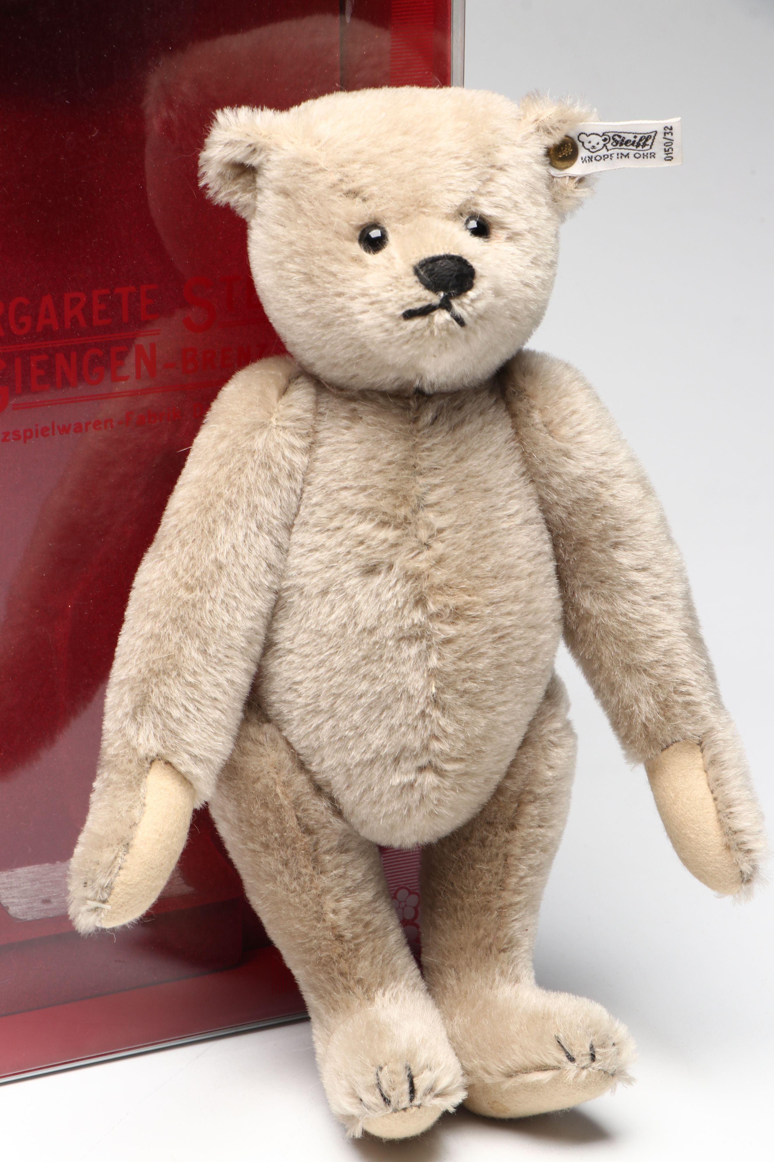 Margarete Steiff Mohair Jointed Teddy Bear in Box