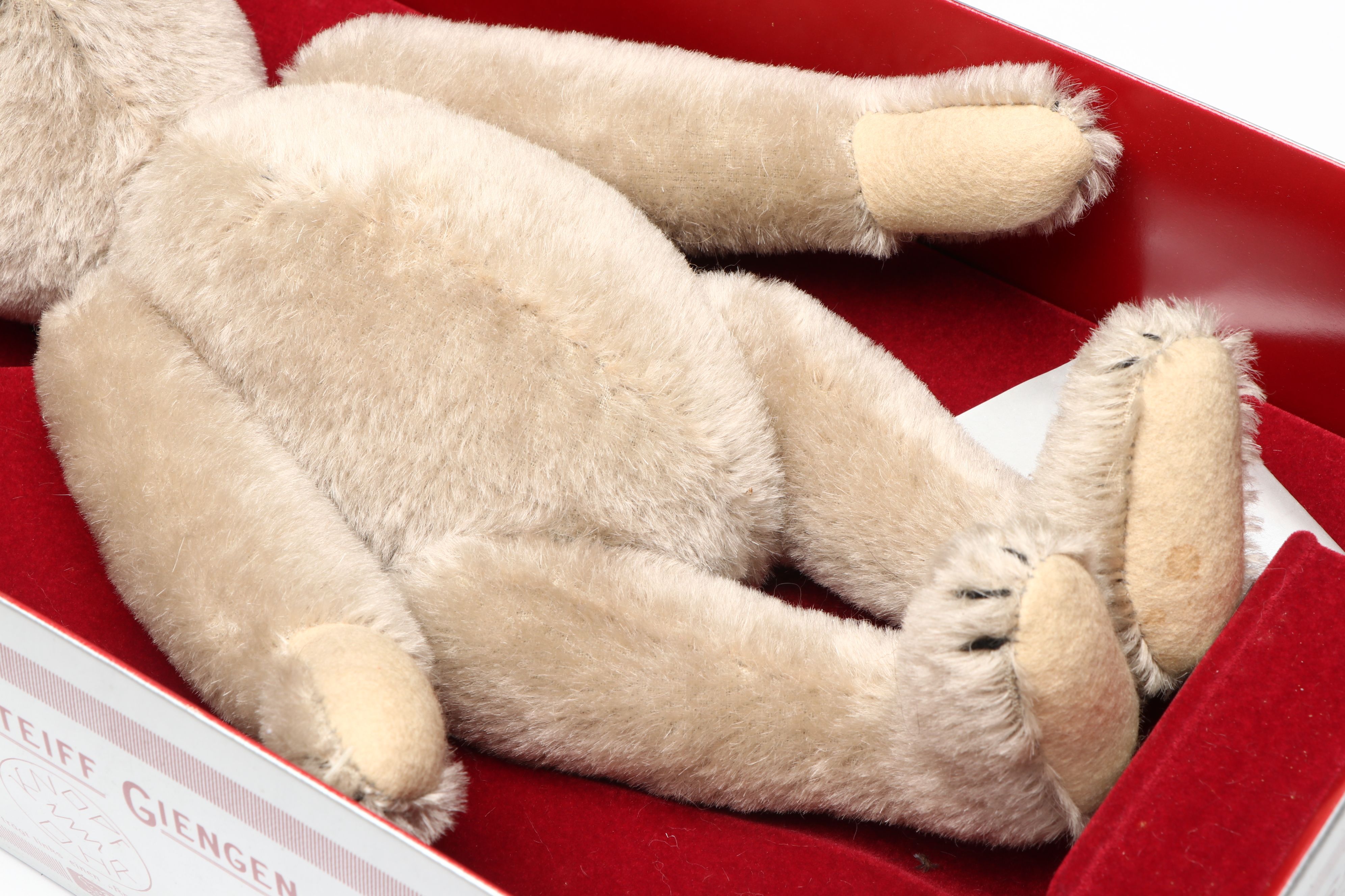 Margarete Steiff Mohair Jointed Teddy Bear in Box