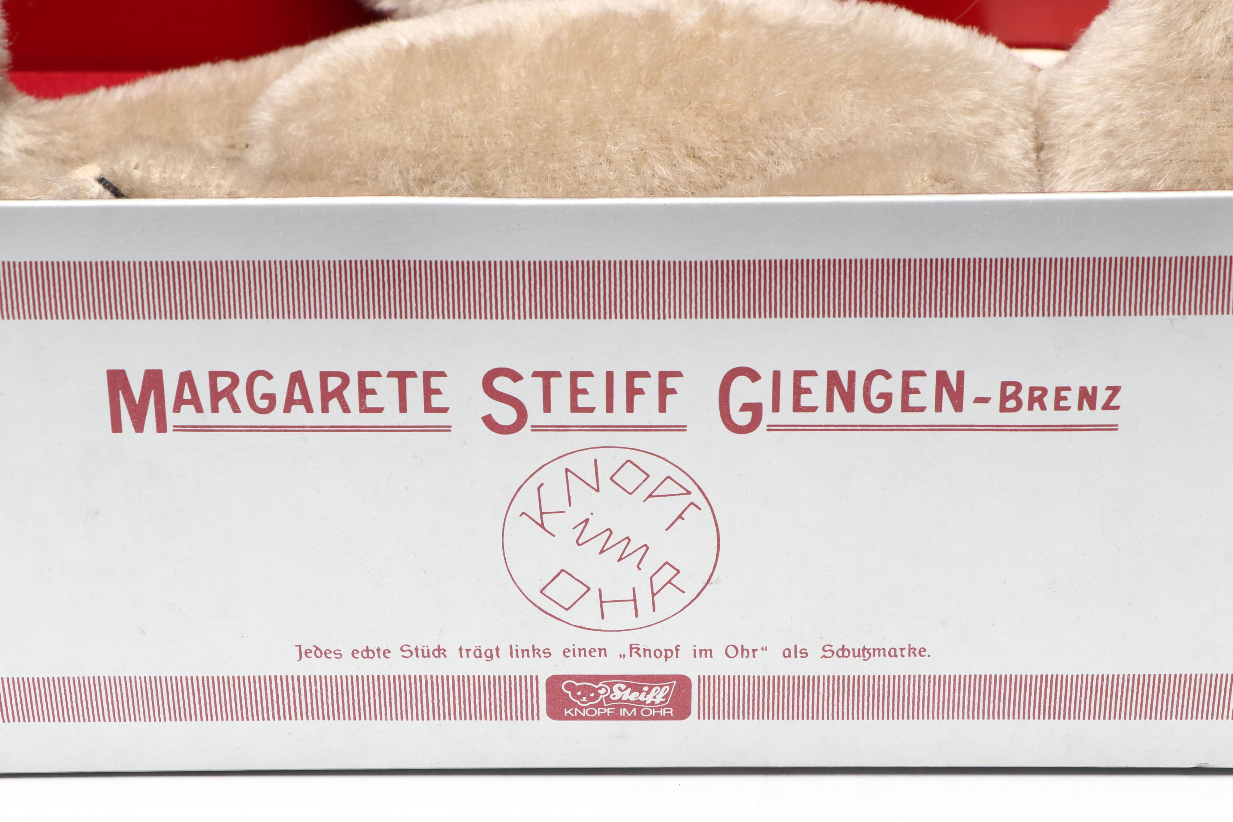 Margarete Steiff Mohair Jointed Teddy Bear in Box