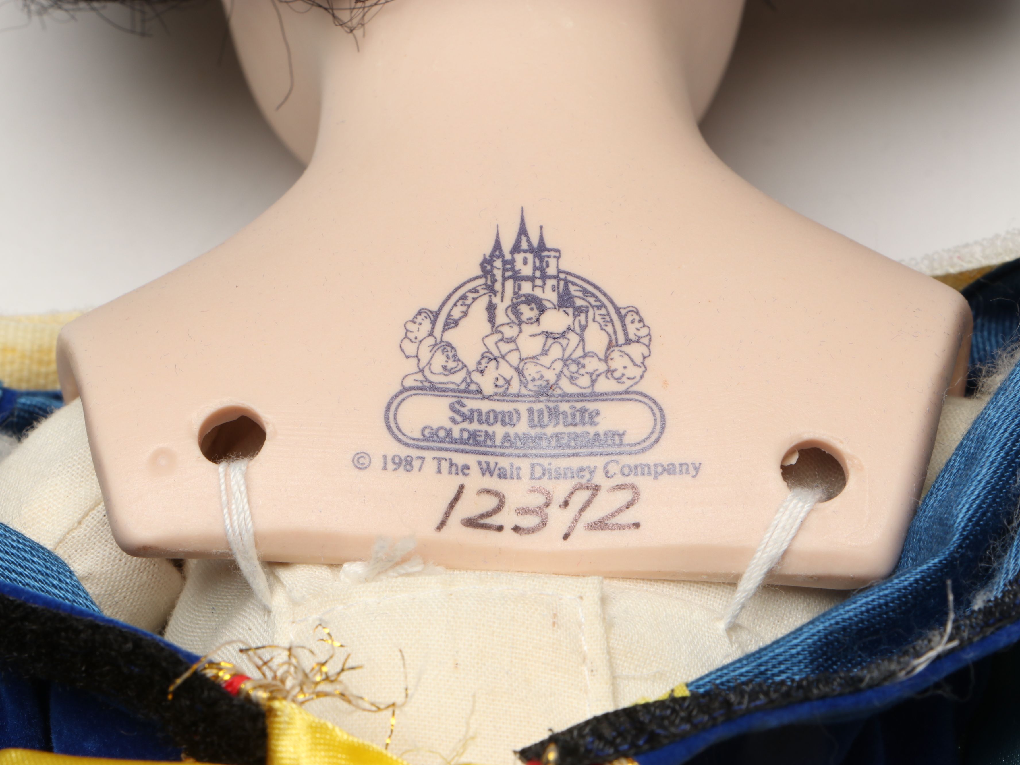 The Walt Disney Company "Snow White" Golden Anniversary Collector's Doll, 1987