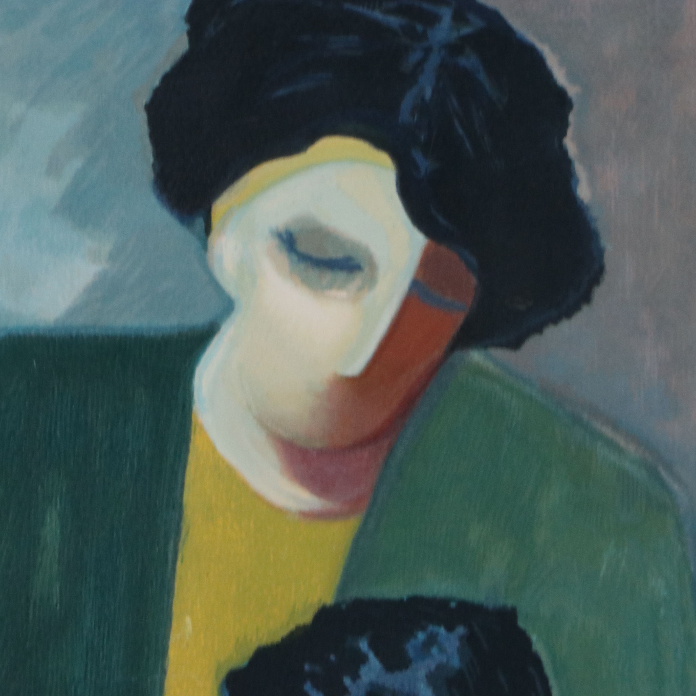 Barbara A. Wood Serigraph "Circle of Love," 1985