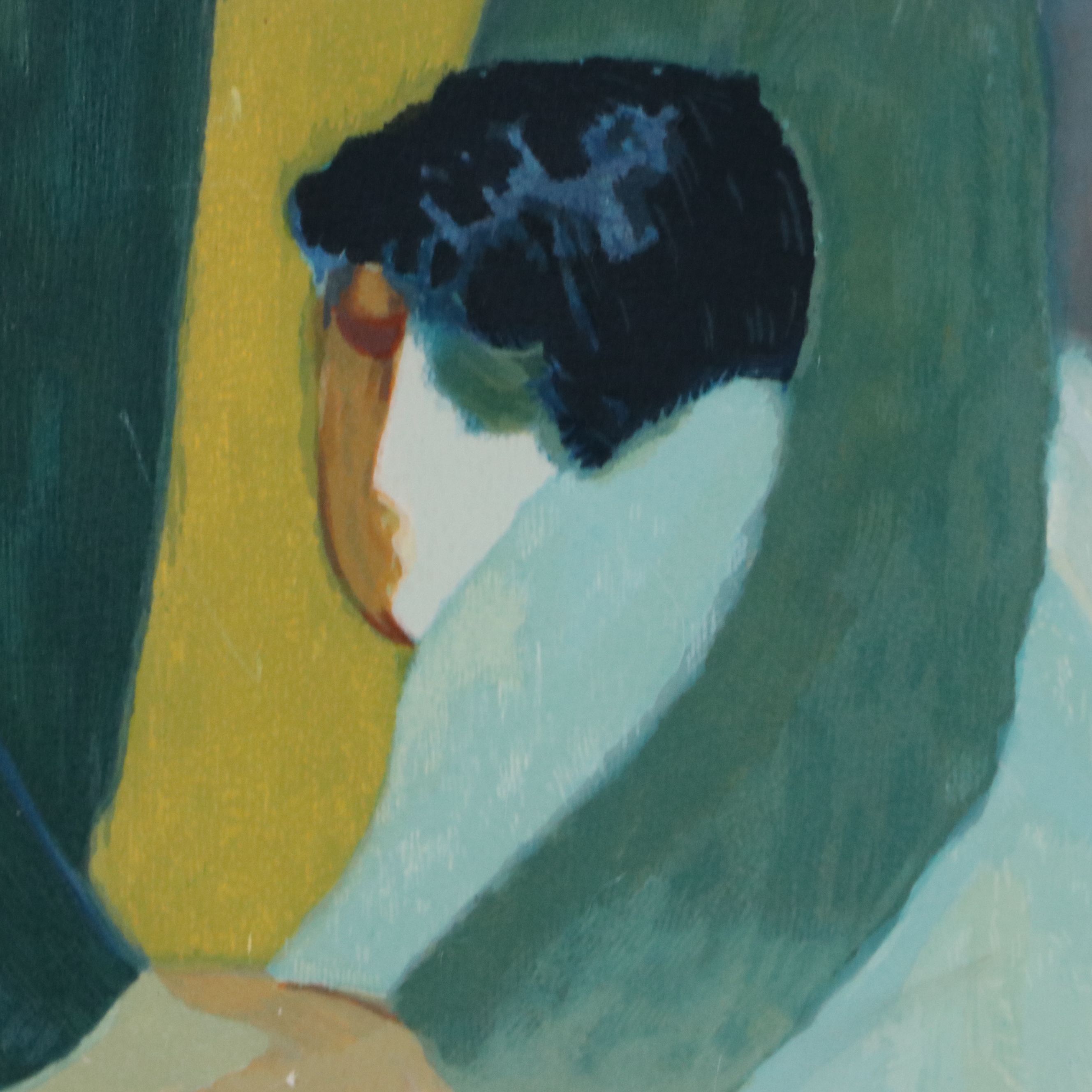 Barbara A. Wood Serigraph "Circle of Love," 1985