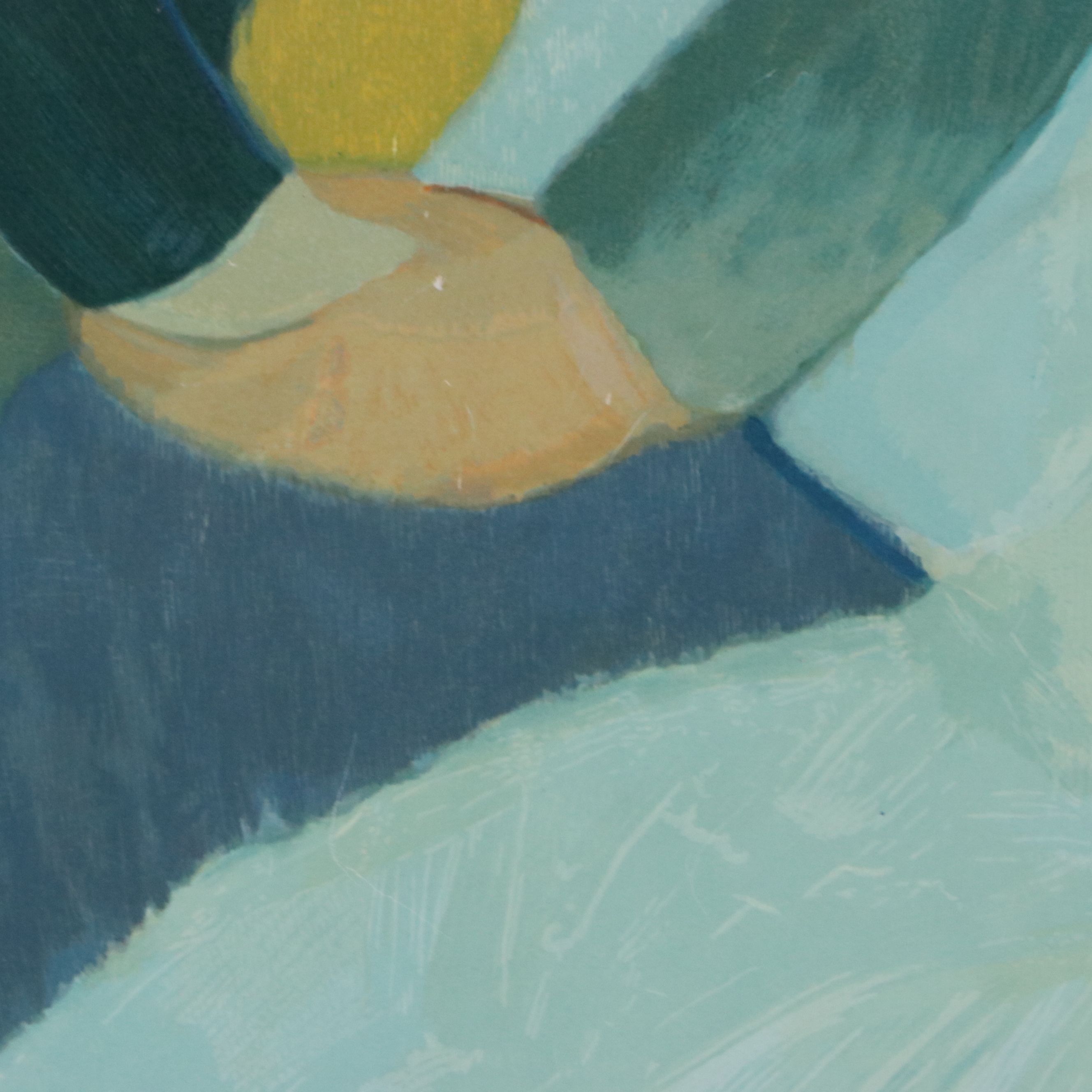 Barbara A. Wood Serigraph "Circle of Love," 1985