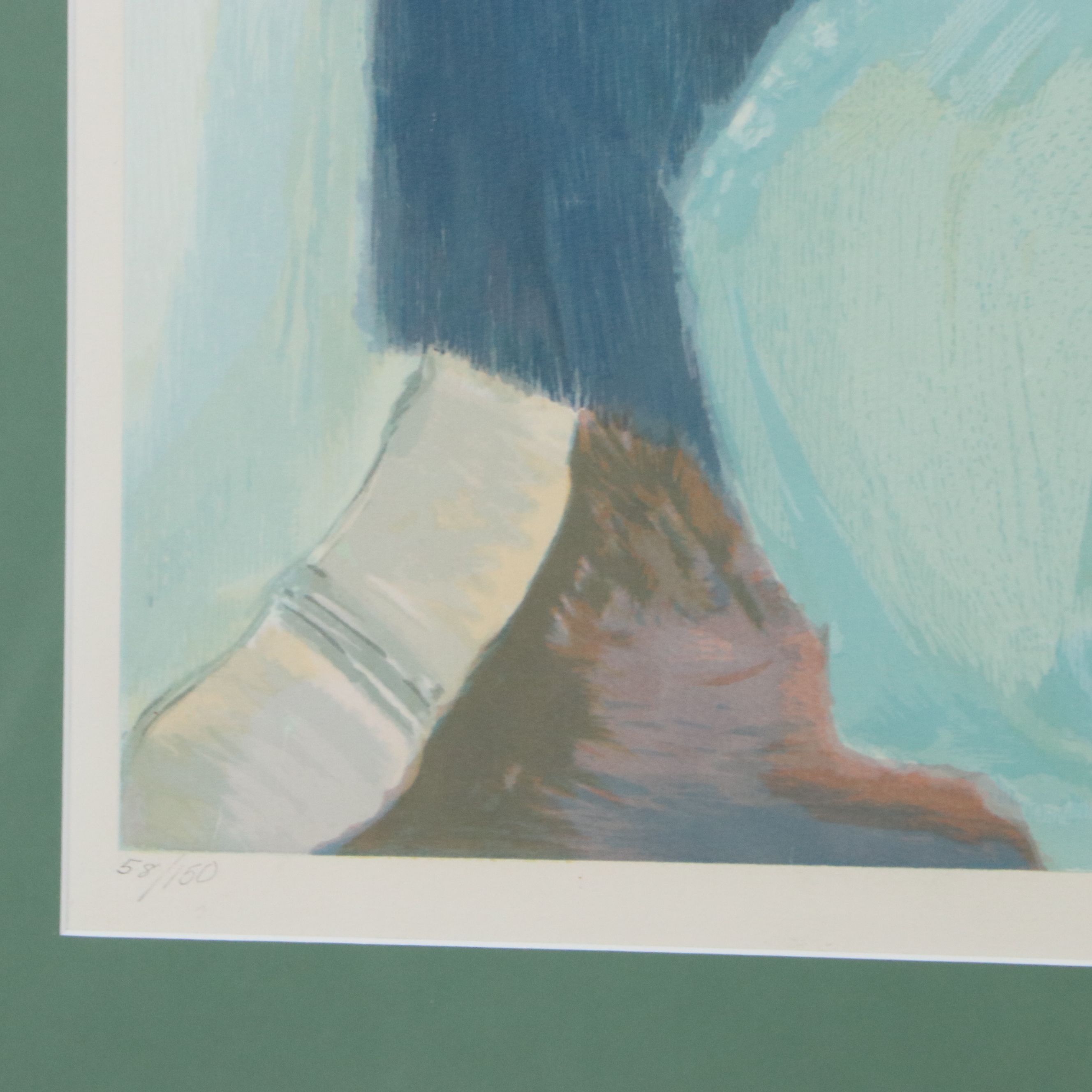 Barbara A. Wood Serigraph "Circle of Love," 1985