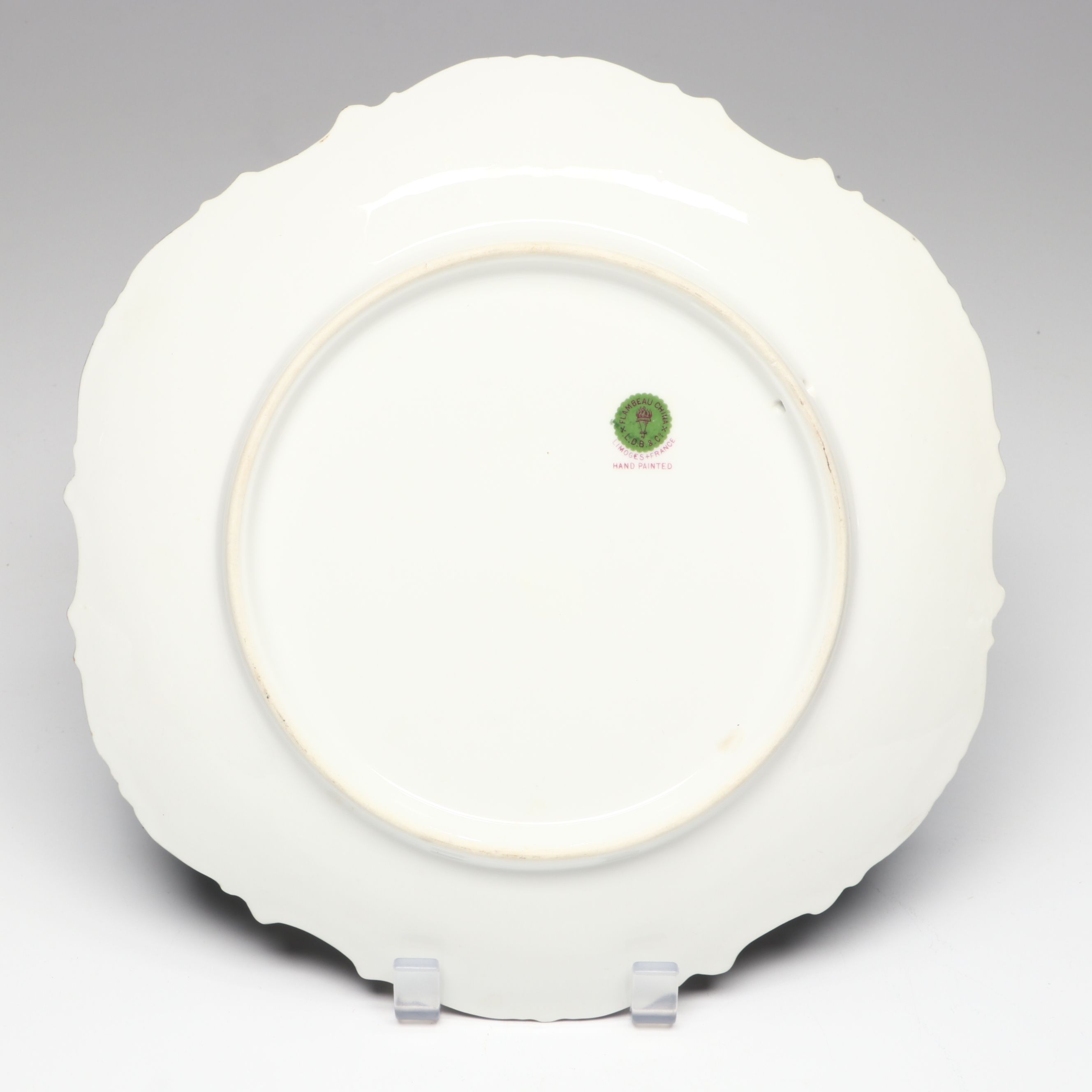 Sunshine Biscuits White House Tin with Limoges and Gloria Porcelain Plates