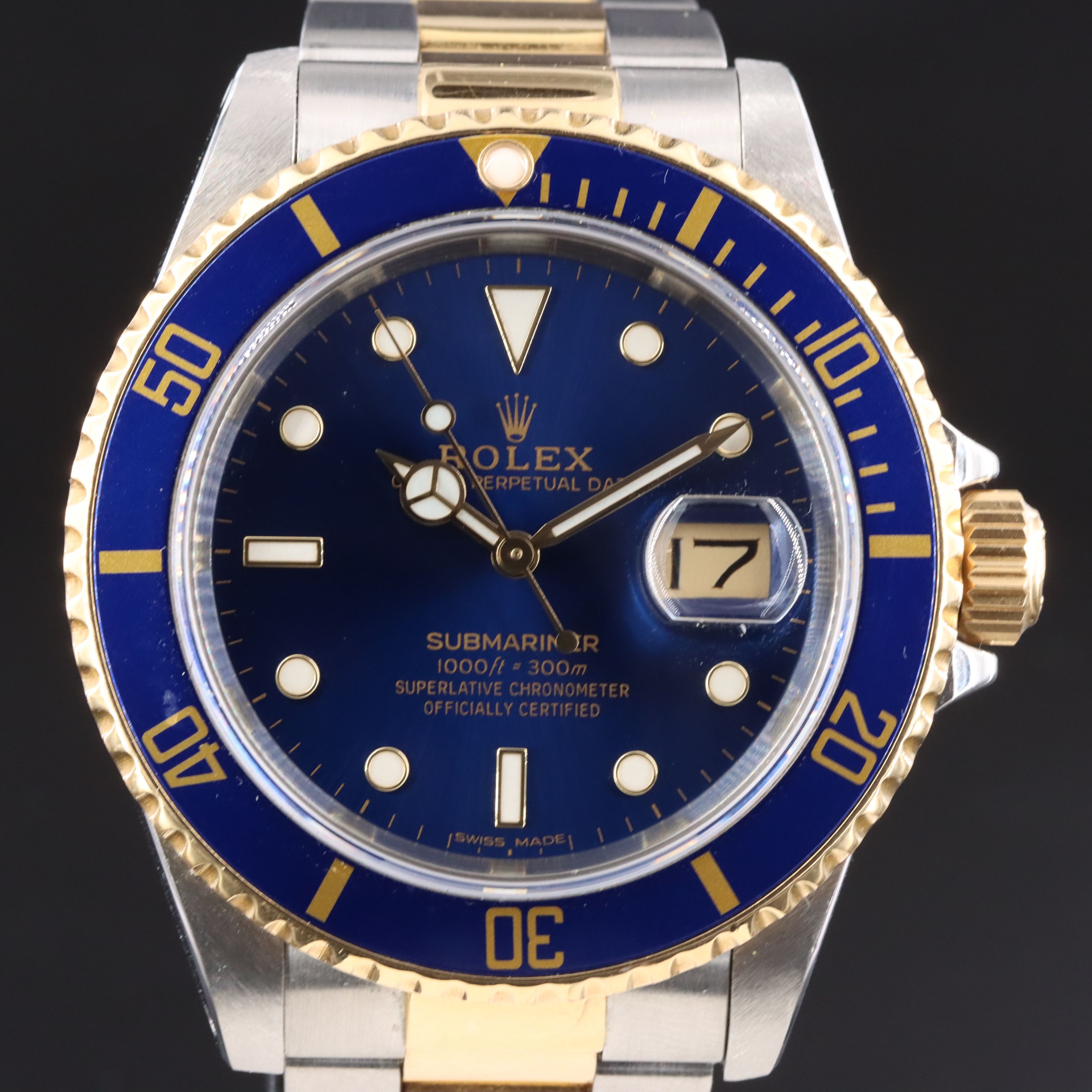1989 Rolex Submariner Date Ref. 16613 Watch