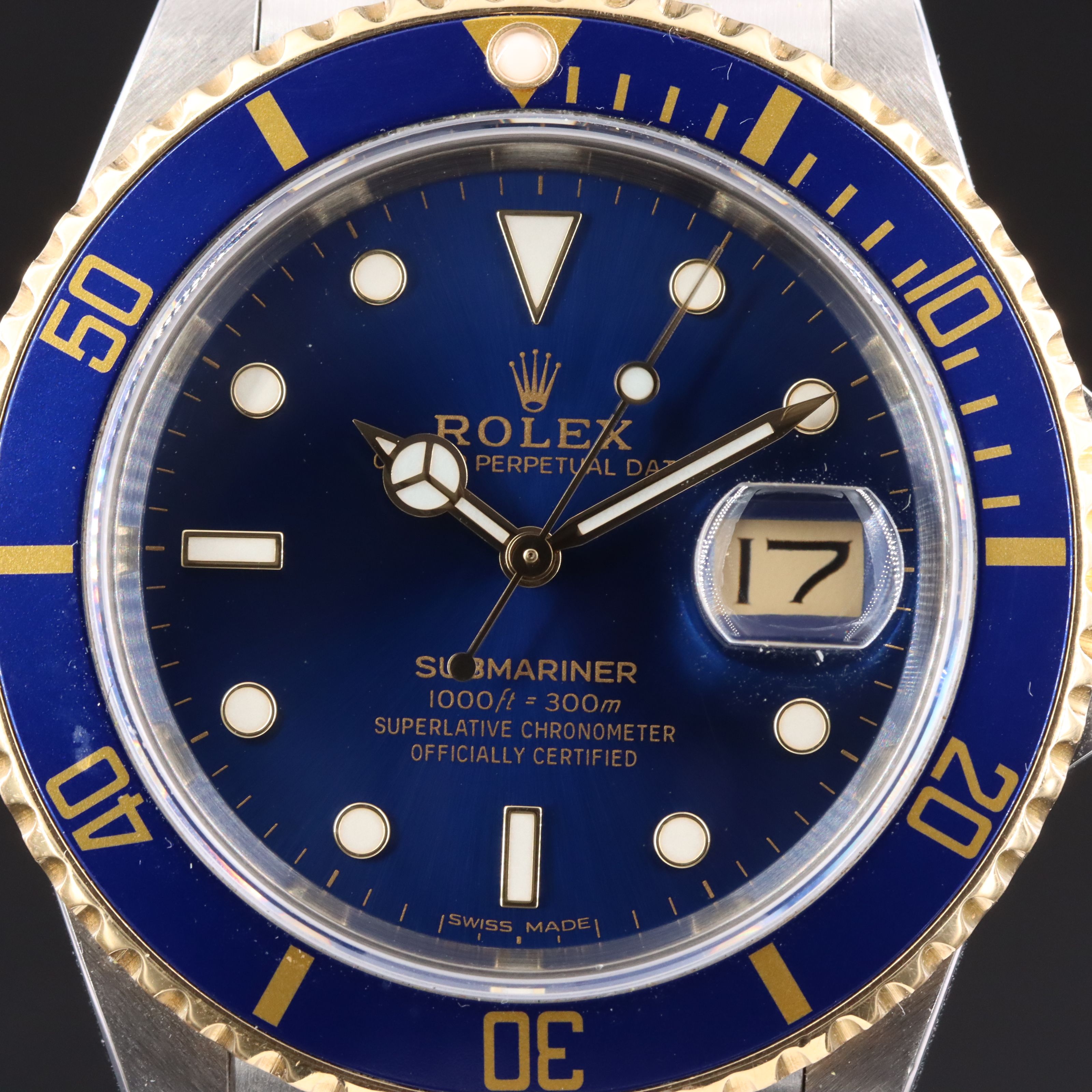 1989 Rolex Submariner Date Ref. 16613 Watch