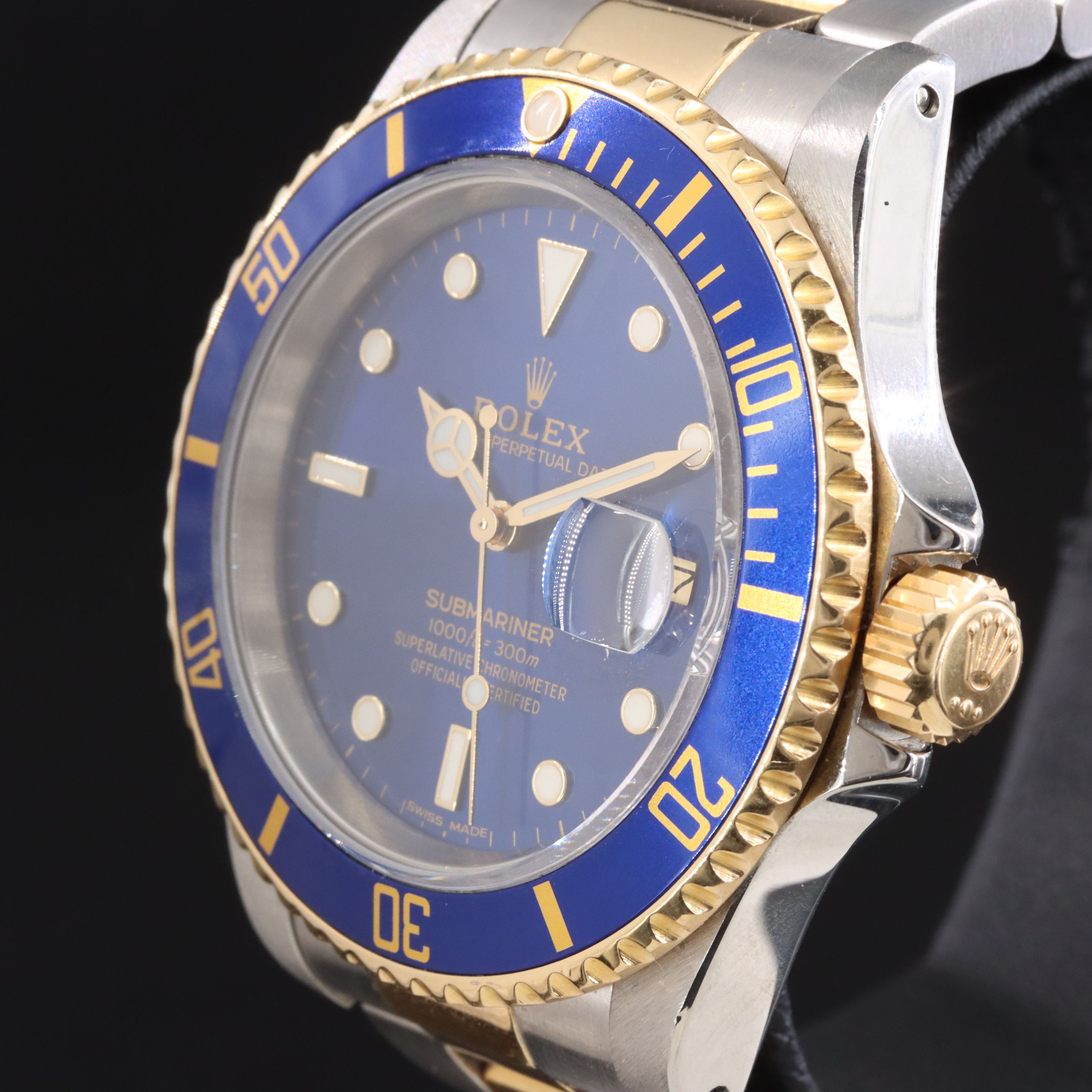1989 Rolex Submariner Date Ref. 16613 Watch