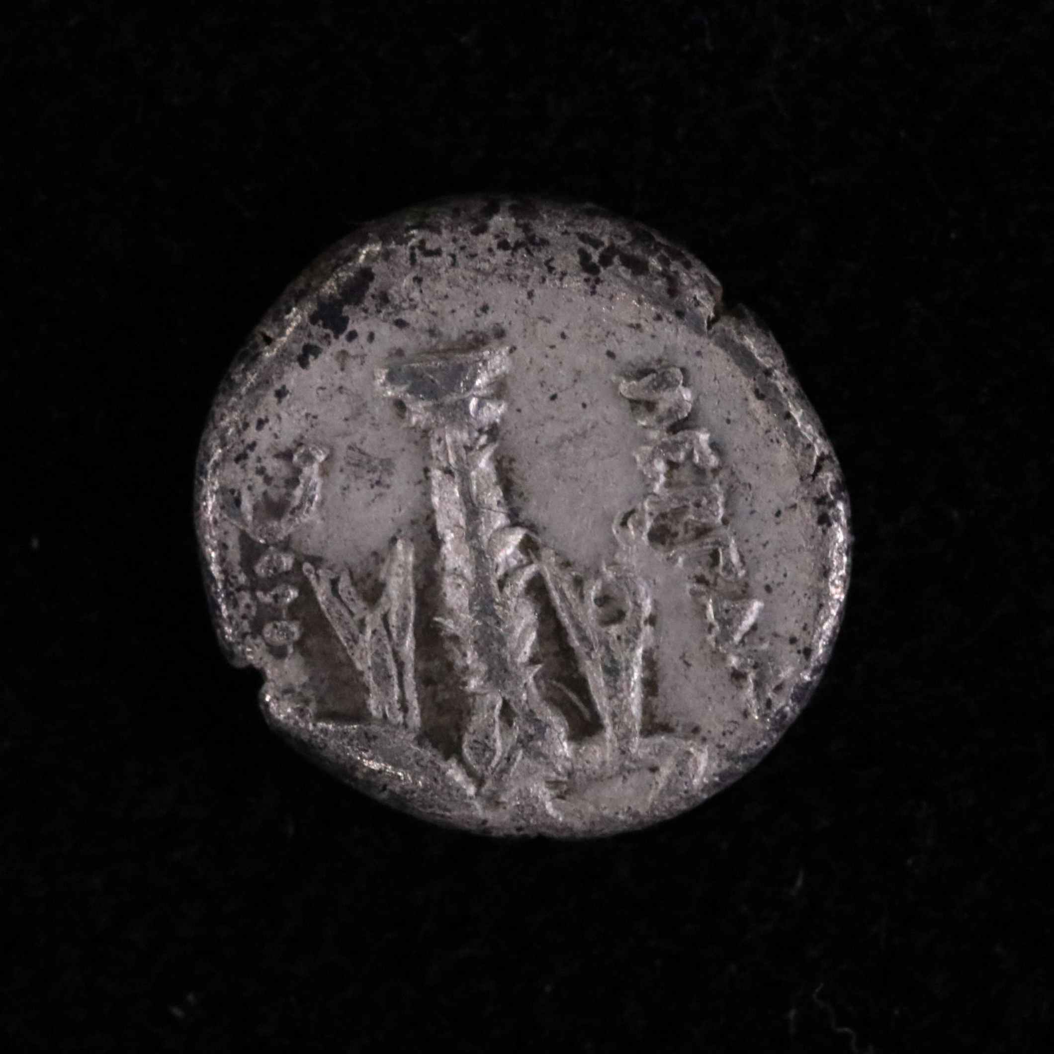 Ancient Pergamon, Mysia AR Diobol Coin, ca. 310 B.C.