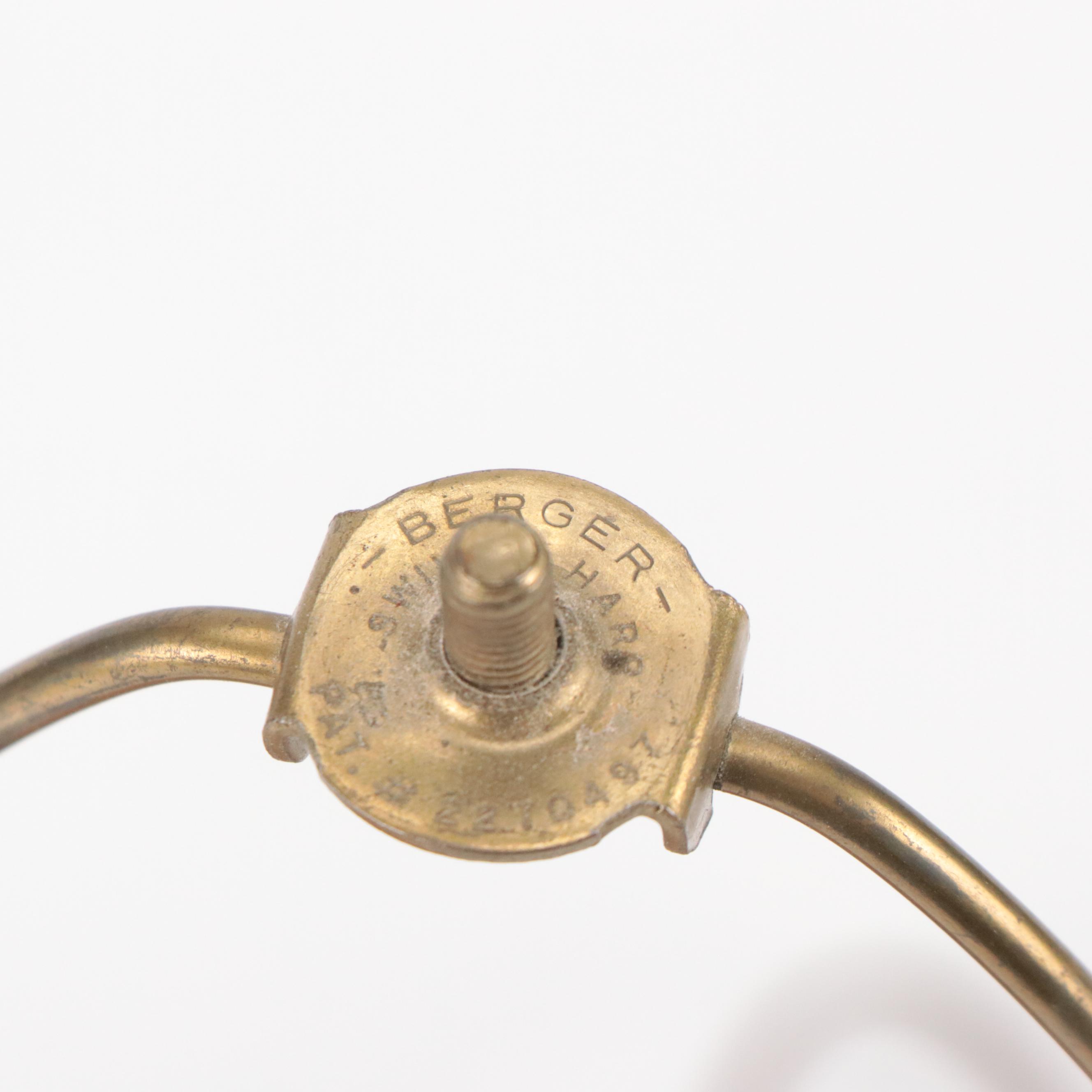 Tramp Art Popsicle Stick Hand-Crafted Table Lamp With Storage Cubbies