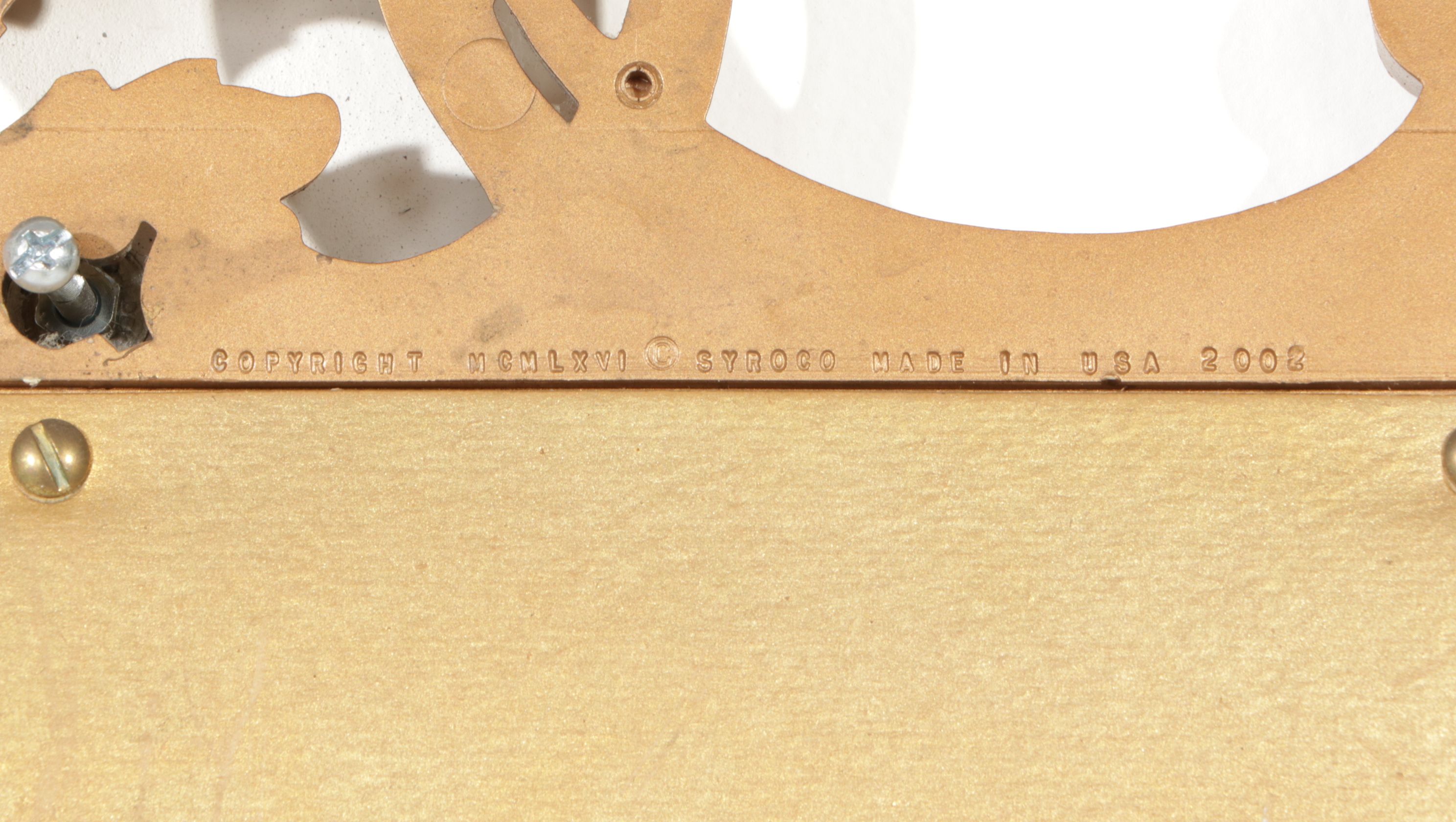 Syroco Rococo Style Giltwood Wall Mount Mirror, Early 21st Century