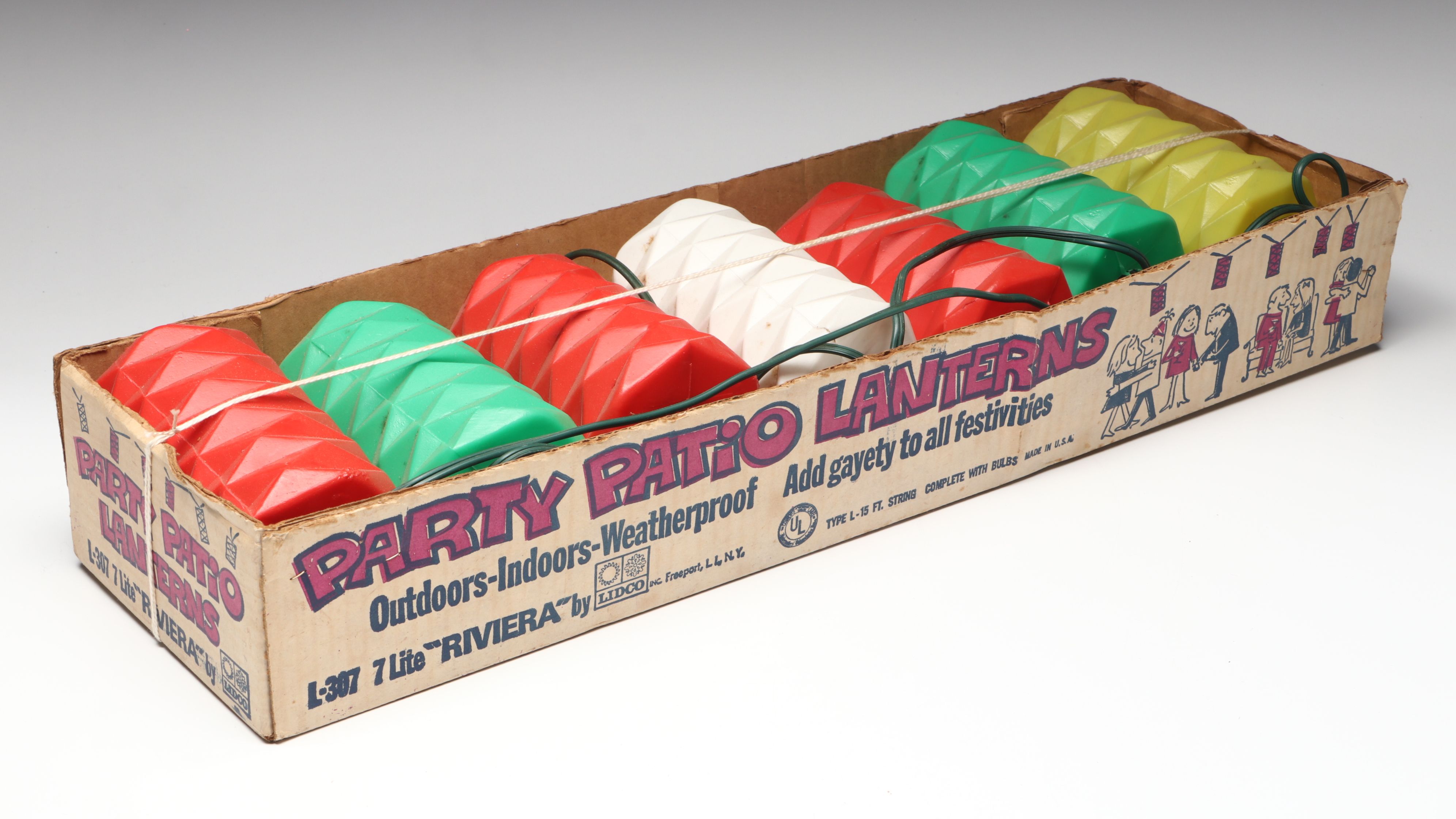 Lidco "Riviera" Patio Lantern String Lights