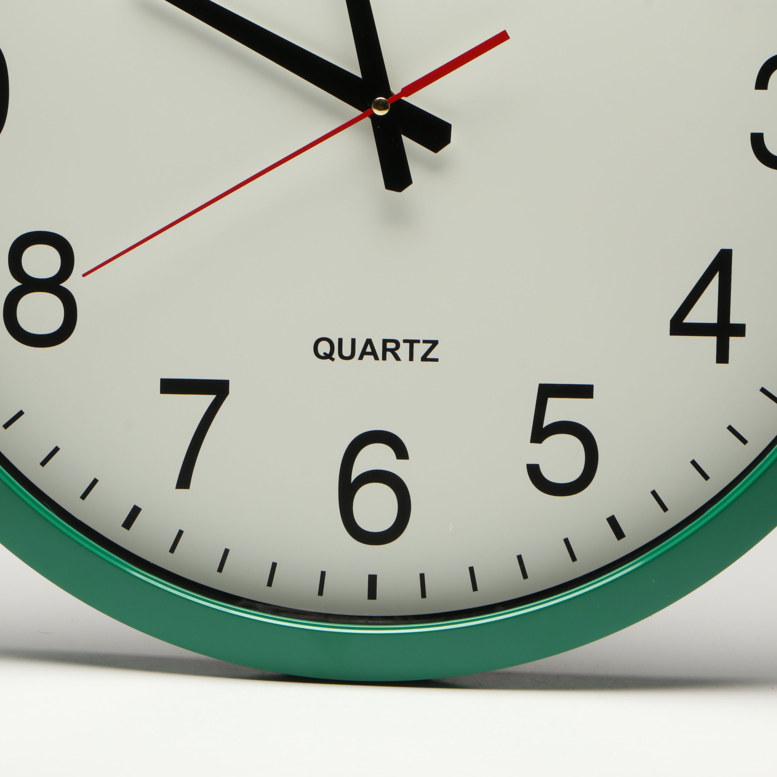 Bernhard Contemporary Green Wall Clock