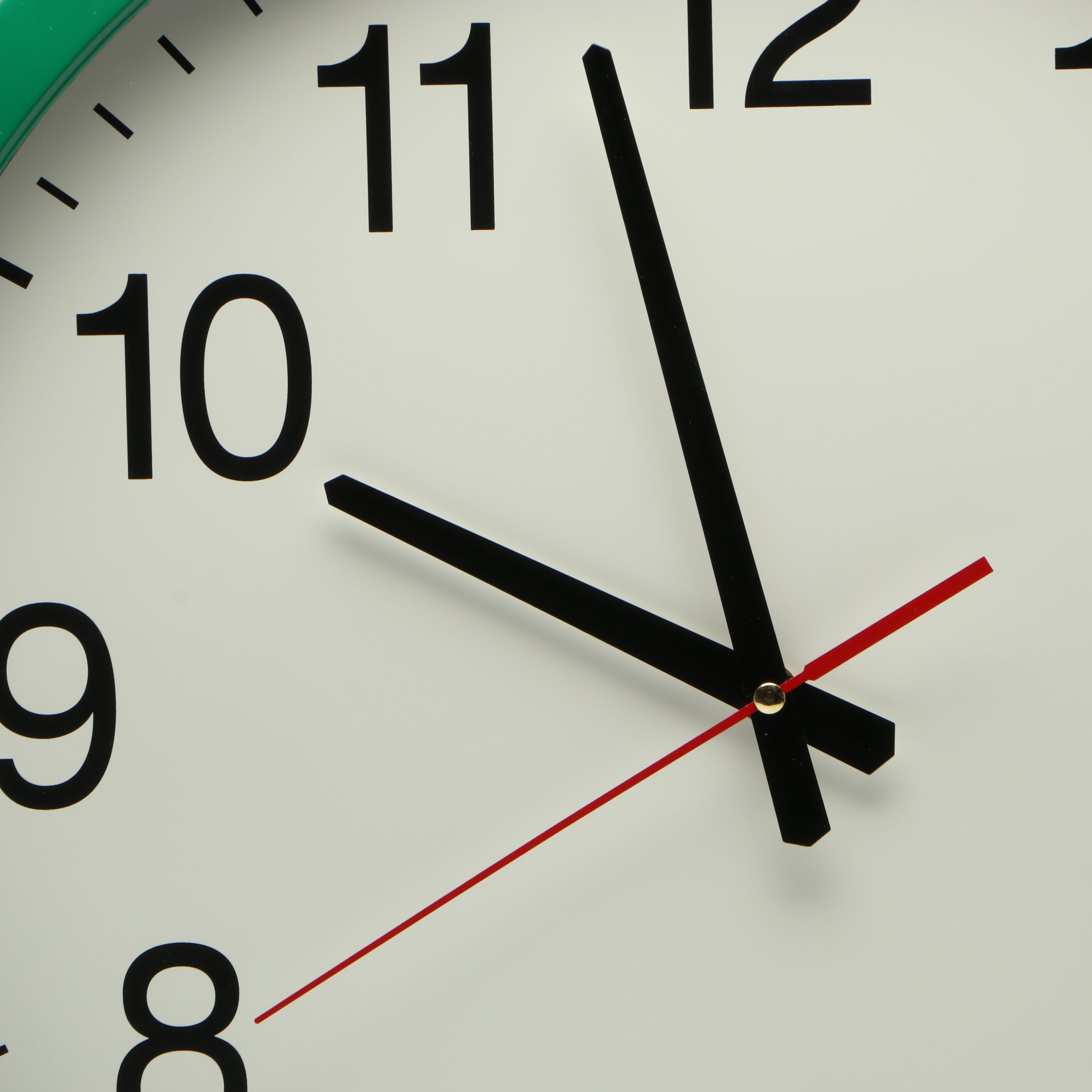 Bernhard Contemporary Green Wall Clock