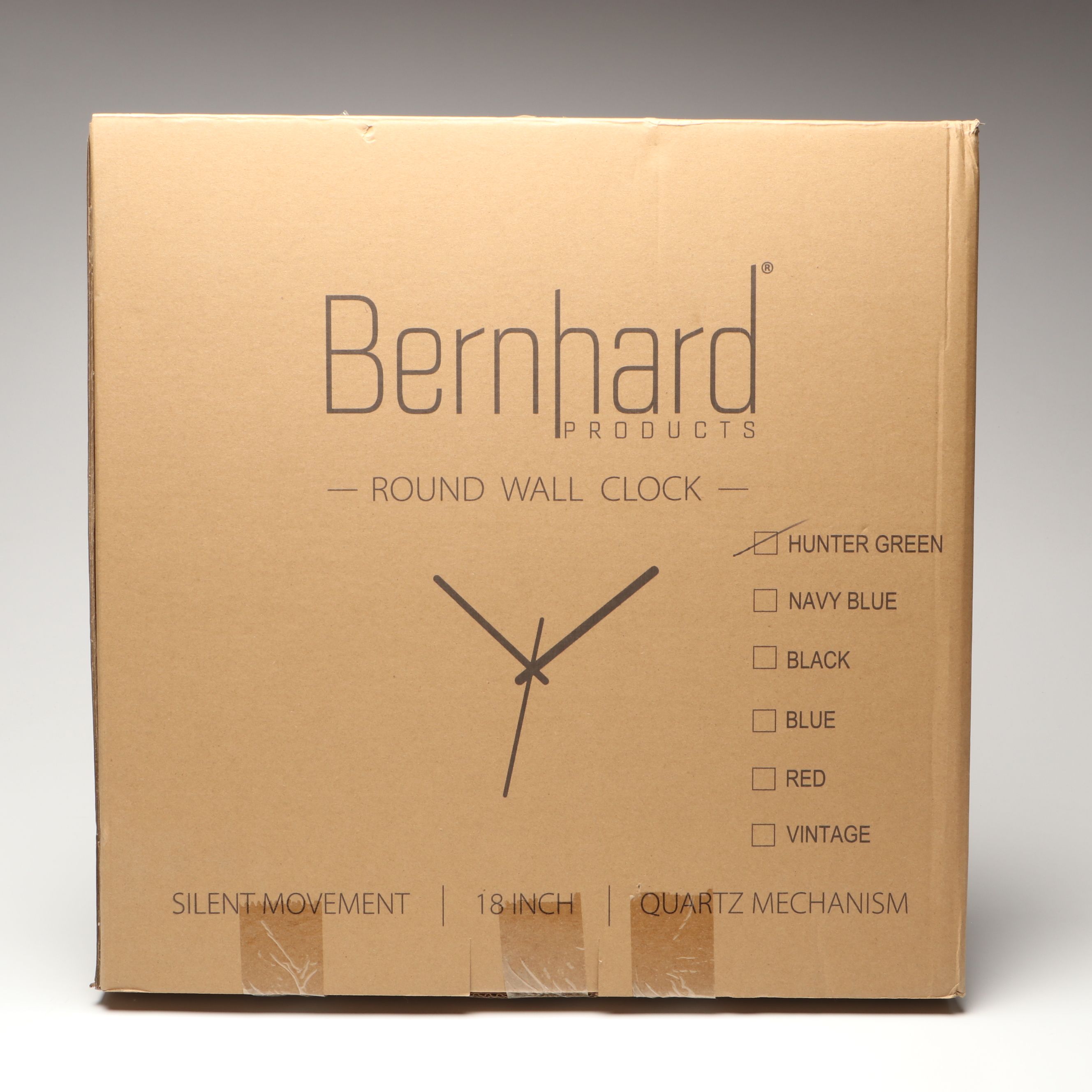Bernhard Contemporary Green Wall Clock