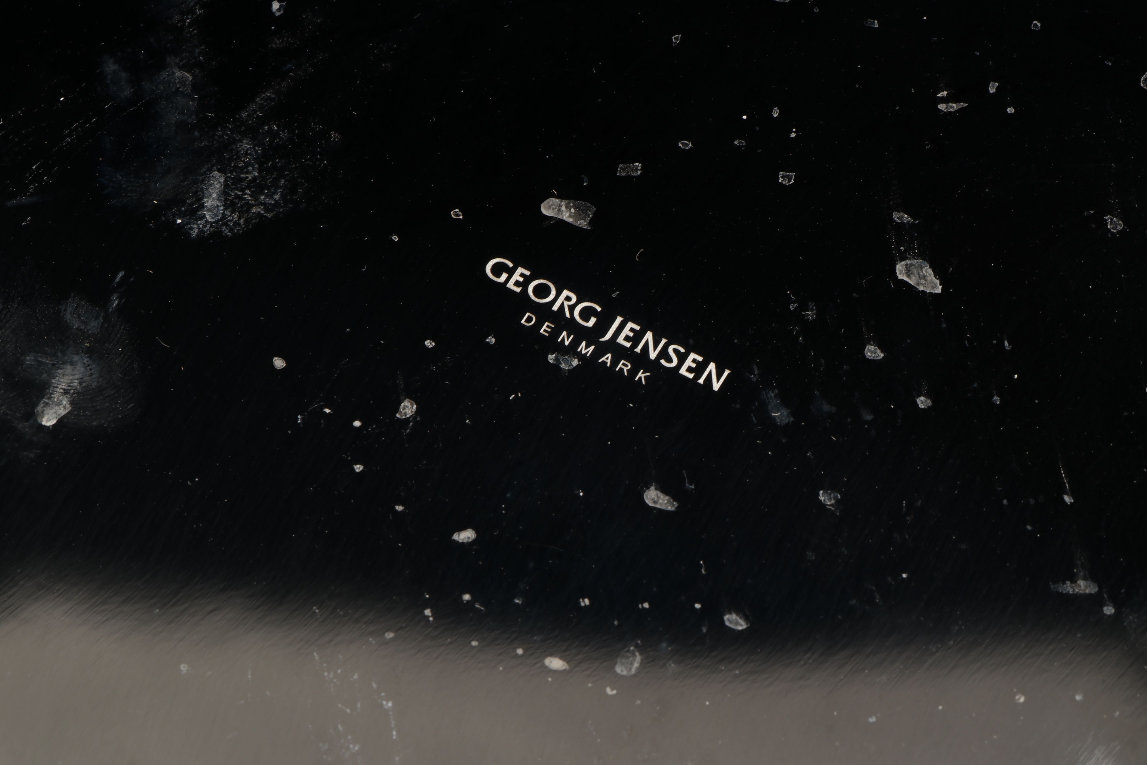 Georg Jensen Stainless Steel Snack Bowl Set with Flatware